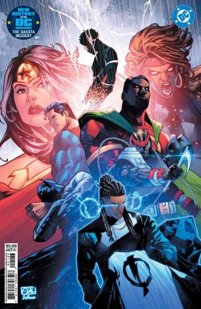 New History Of The DC Universe Dakota Incident #1 3rd Print Edwin Galmon