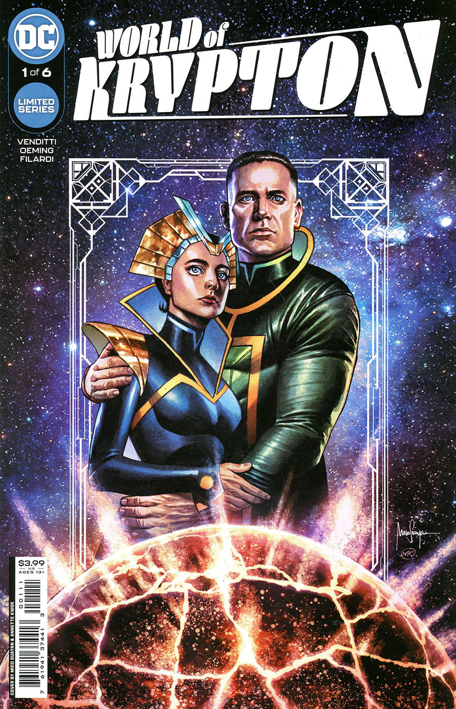 WORLD OF KRYPTON #1 (OF 6) CVR A MICO SUAYAN
