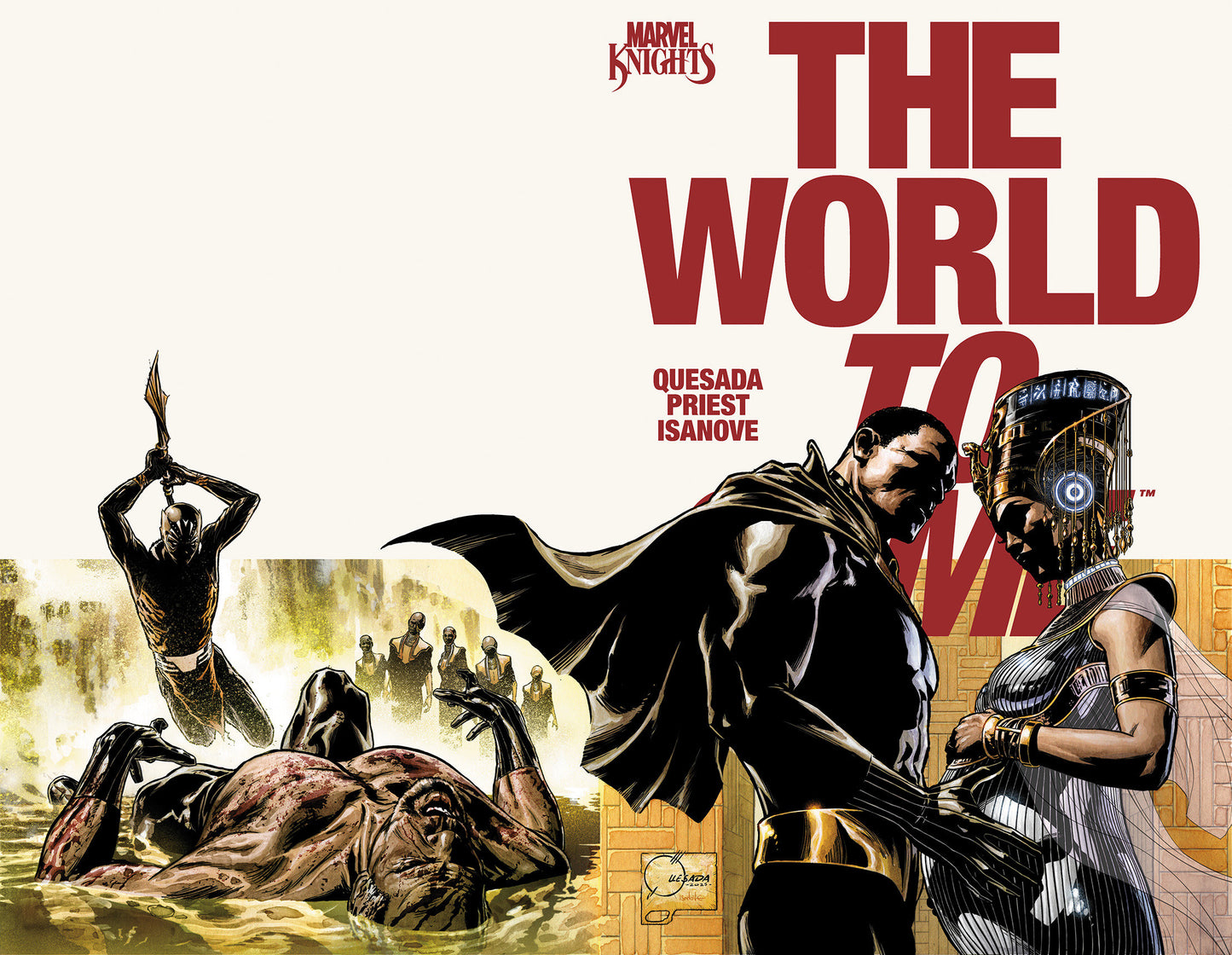 Marvel Knights: The World To Come #2 Wraparound Main Cover