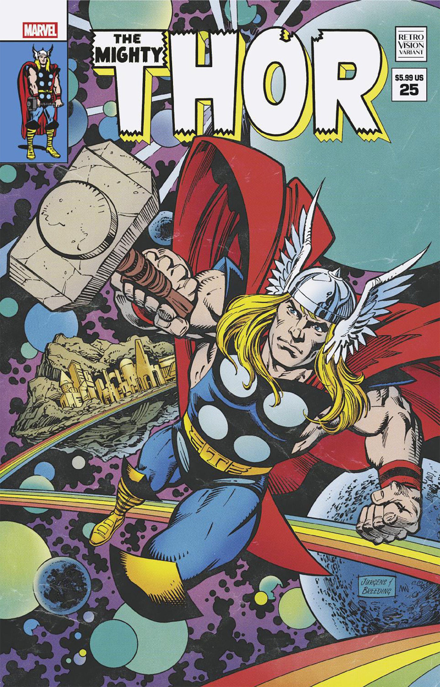 Immortal Thor #25 Dan Jurgens Retrovision