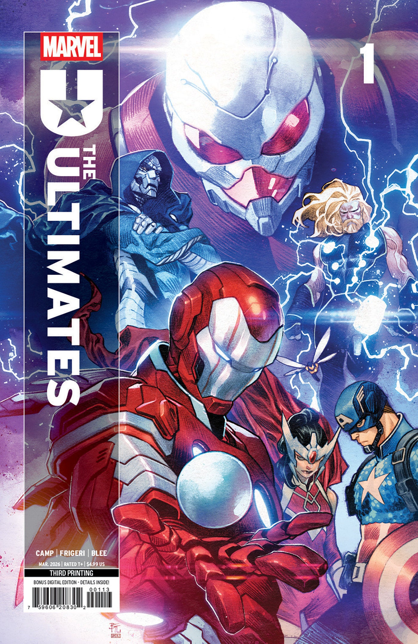 Ultimates #1 Dike Ruan 3rd Printing