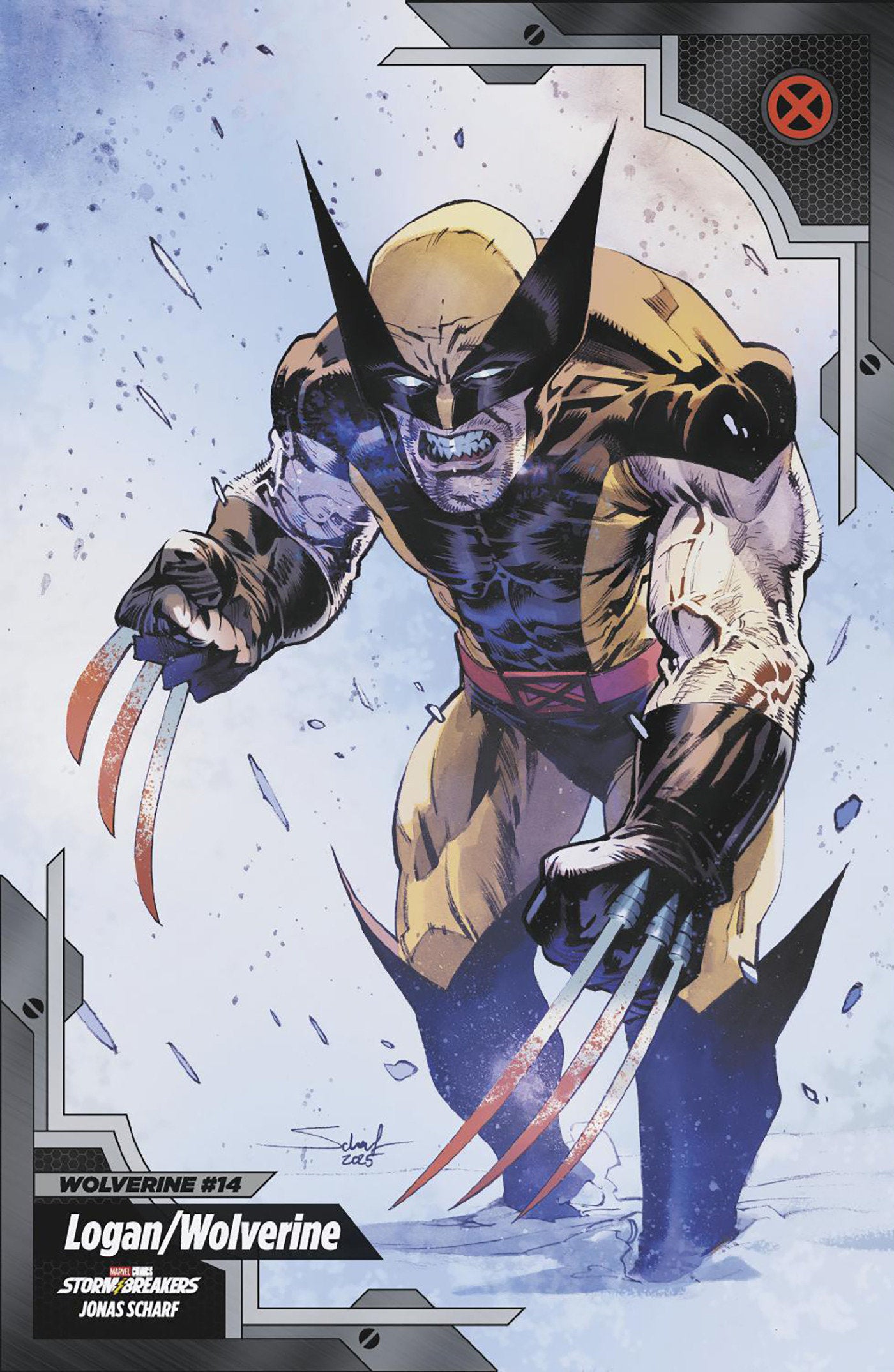 Wolverine #14 Jonas Scharf X-Men Trading Card