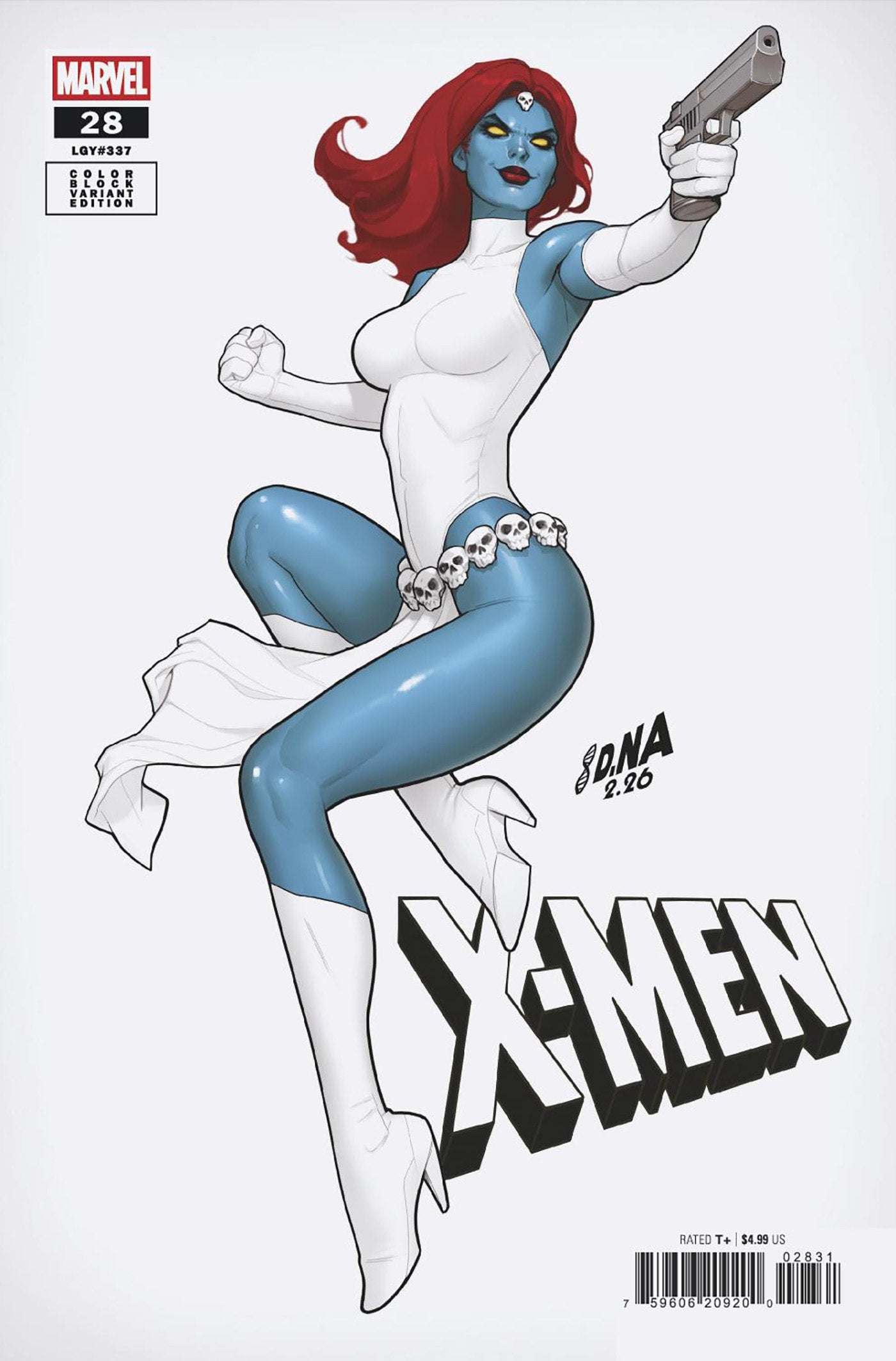X-Men #28 David Nakayama Color Block White
