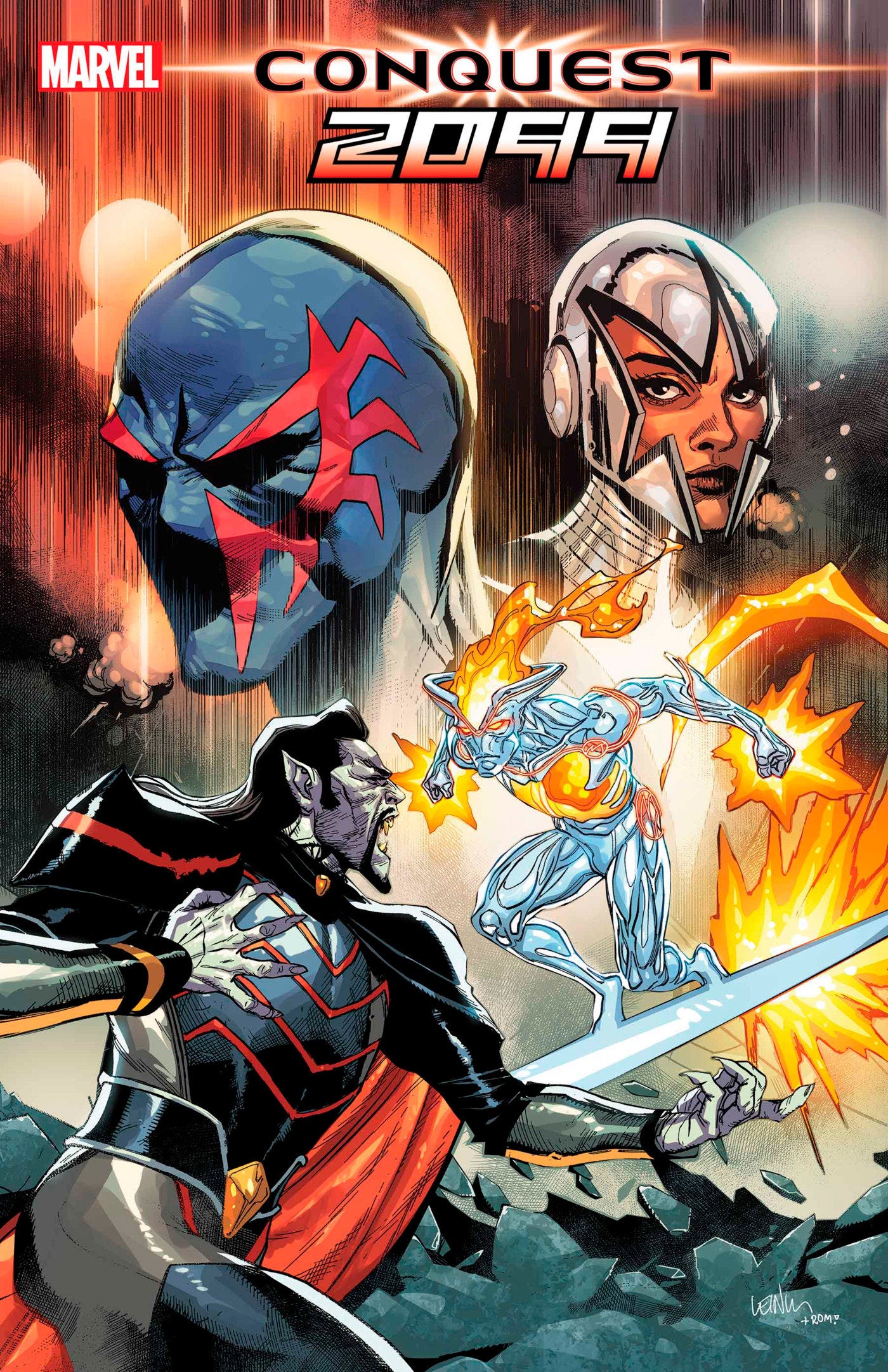 Conquest 2099 #3 Leinil Francis Yu Main Cover