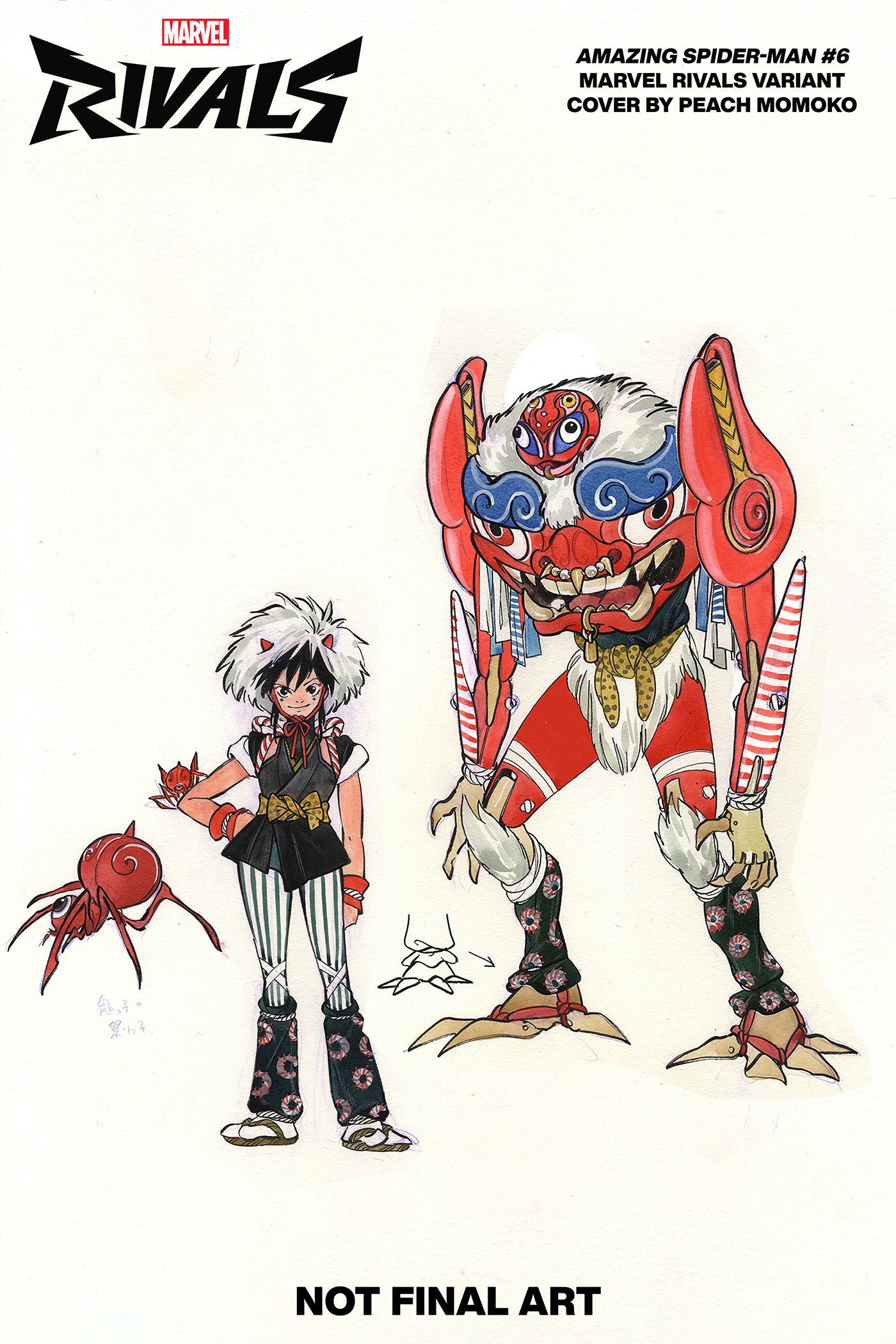 Amazing Spider-Man #6 Peach Momoko Marvel Rivals