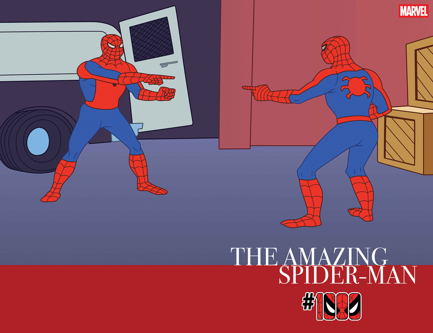 Amazing Spider-Man #1000 Marvel Animation 1967 Wraparound