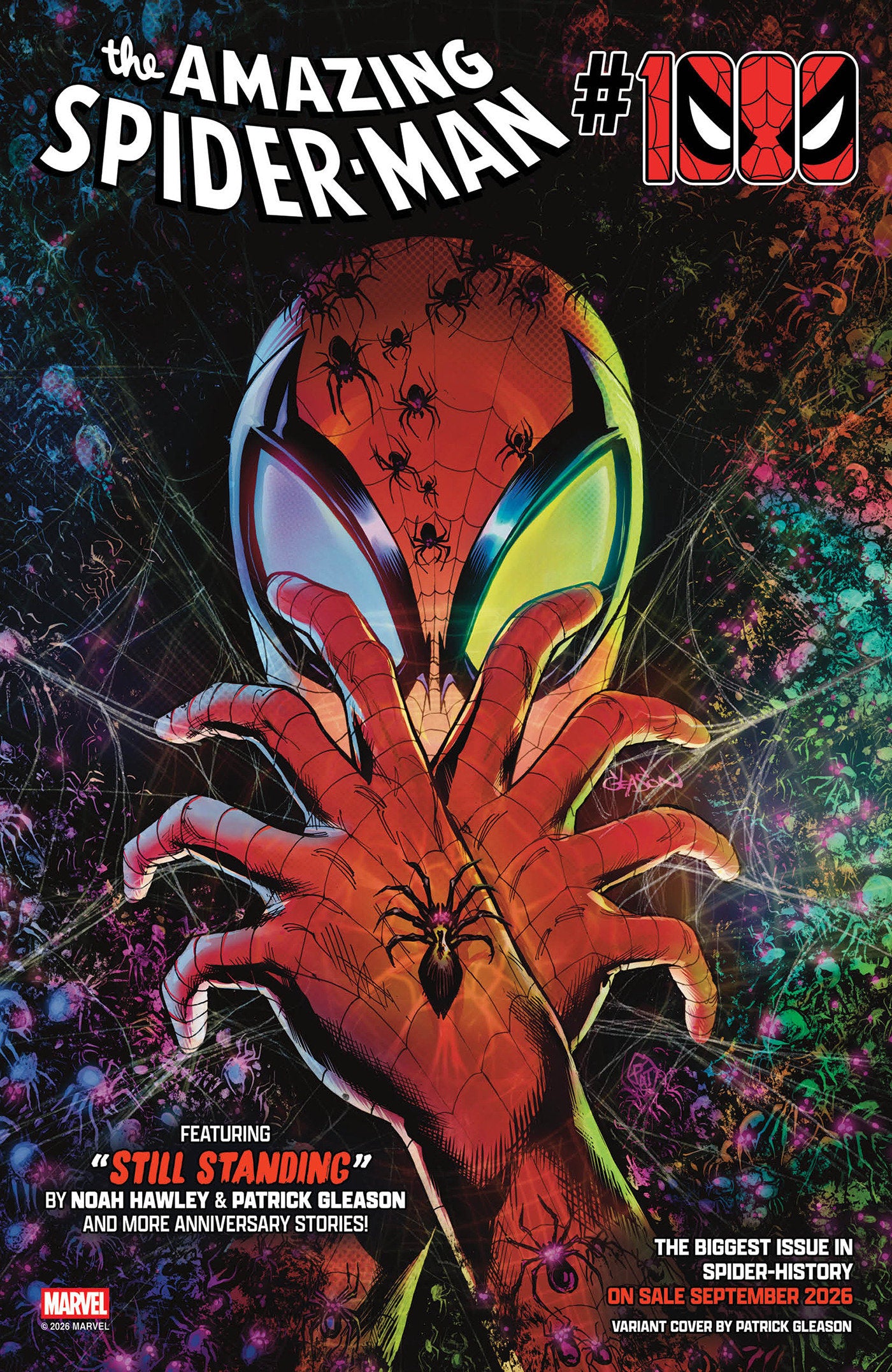 Amazing Spider-Man #1000 Patrick Gleason Web Head