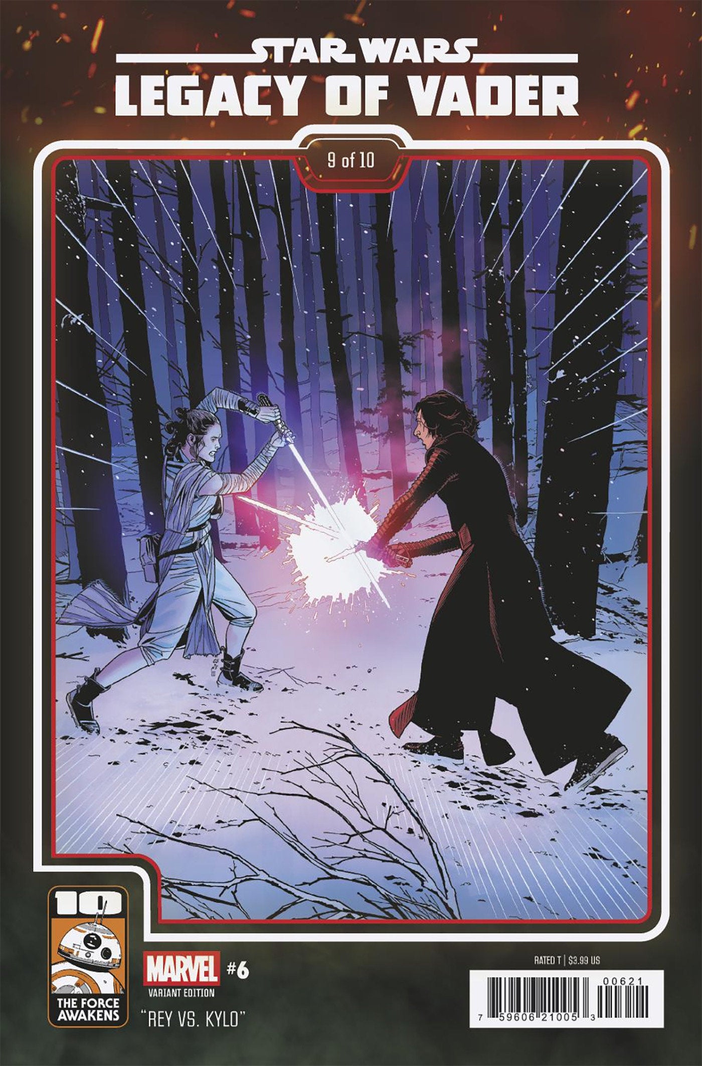 Star Wars: Legacy Of Vader #6 Chris Sprouse 10th Anniversary