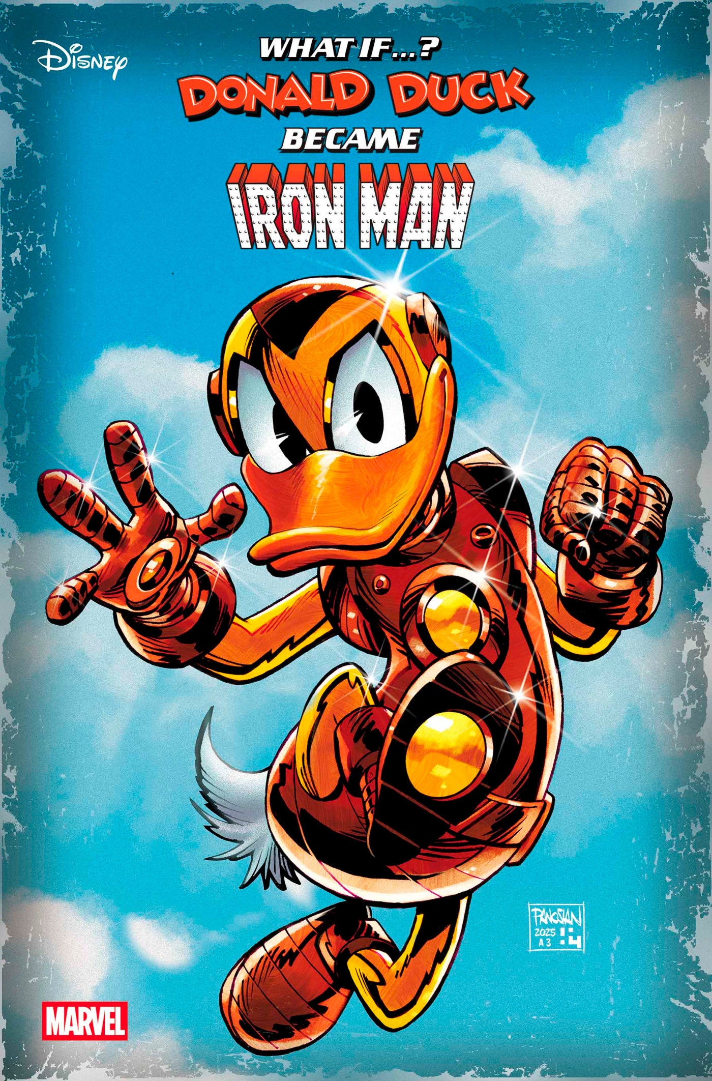 Marvel What If...? Donald Duck Became Iron Man #1 Panosian