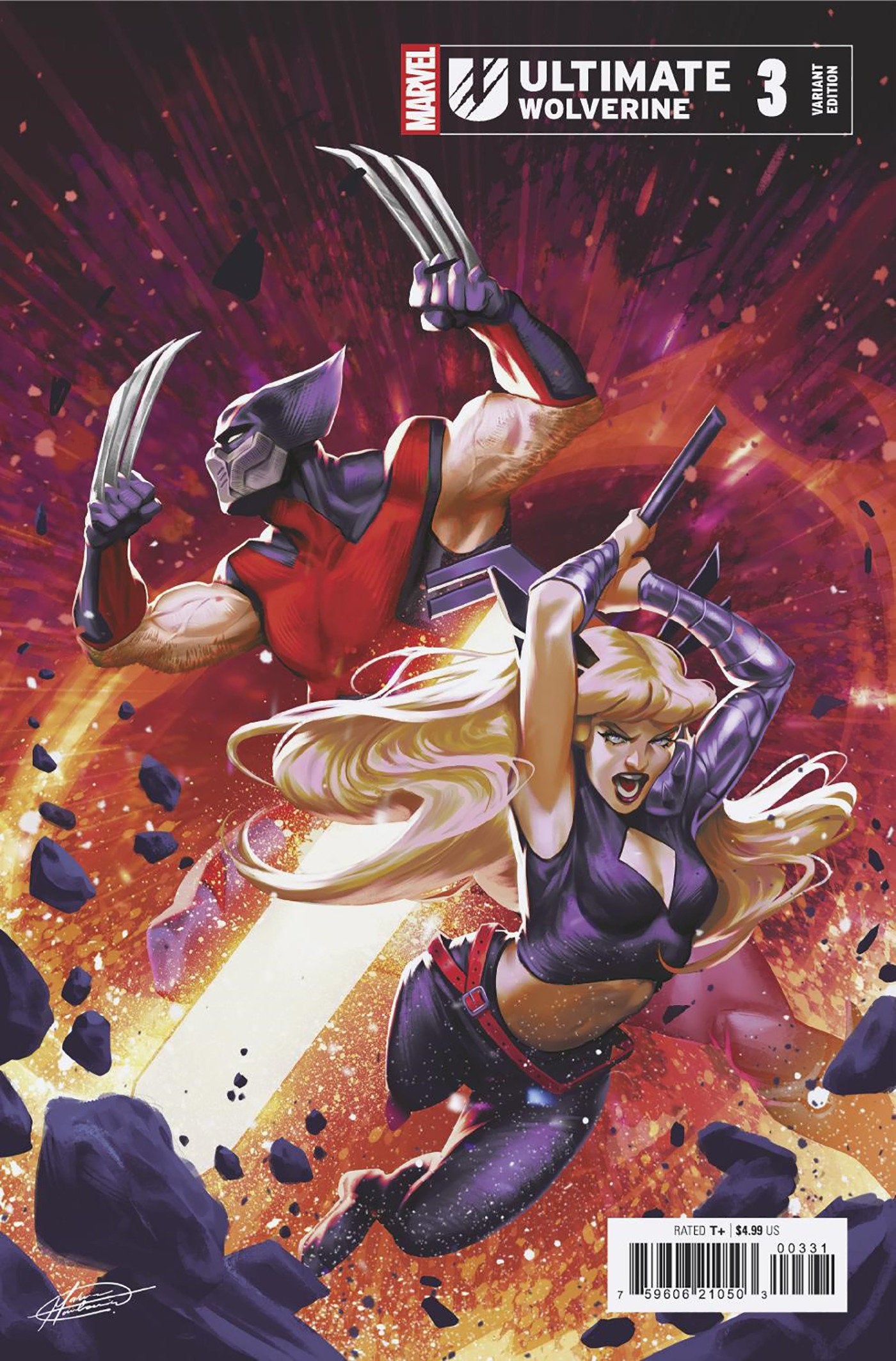 Ultimate Wolverine #3 Mateus Manhanini Marvel