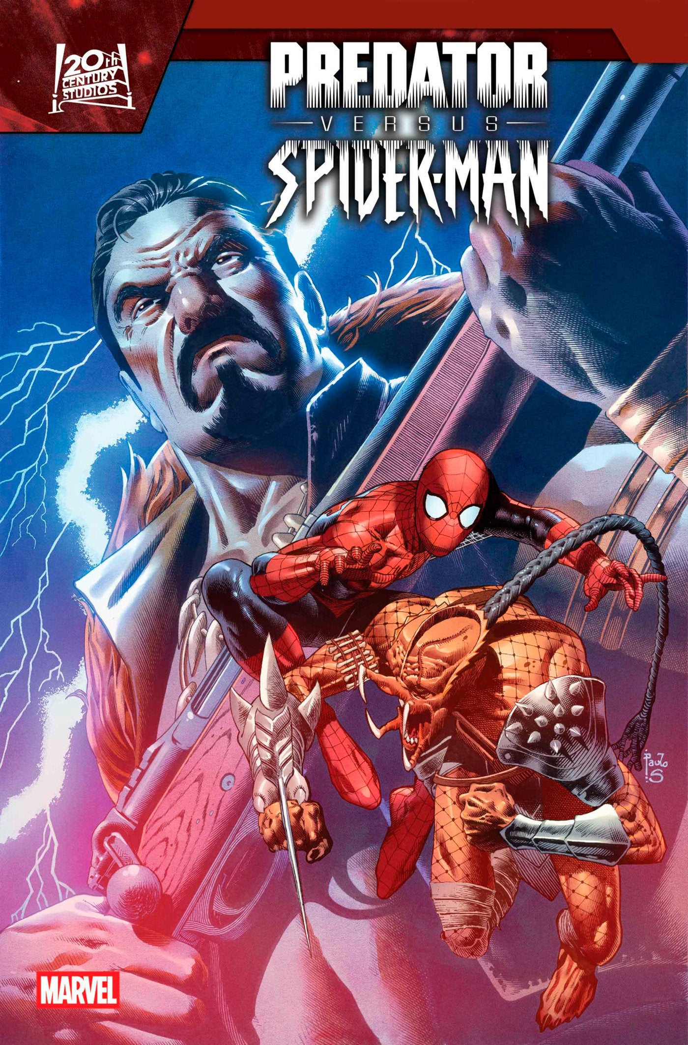 Predator vs. Spider-Man #3 Paulo Siqueira Main Cover (06/25/25)