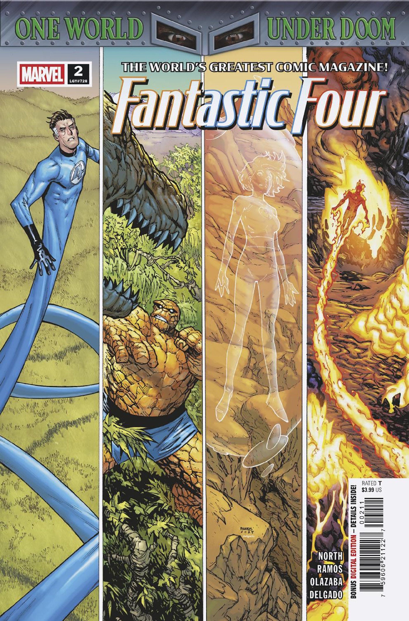 Fantastic Four #2 Humberto Ramos Main