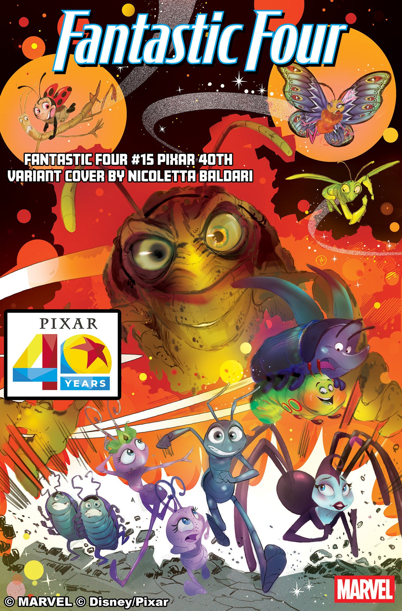 Fantastic Four #15 Nicoletta Baldari Pixar 40th