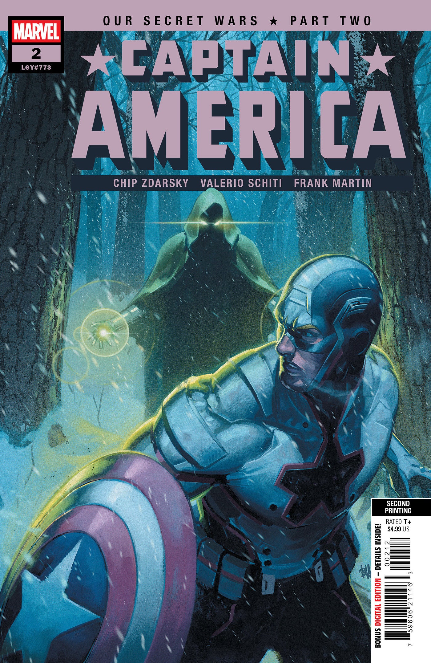 Captain America #2 Ben Harvey 2nd Printing