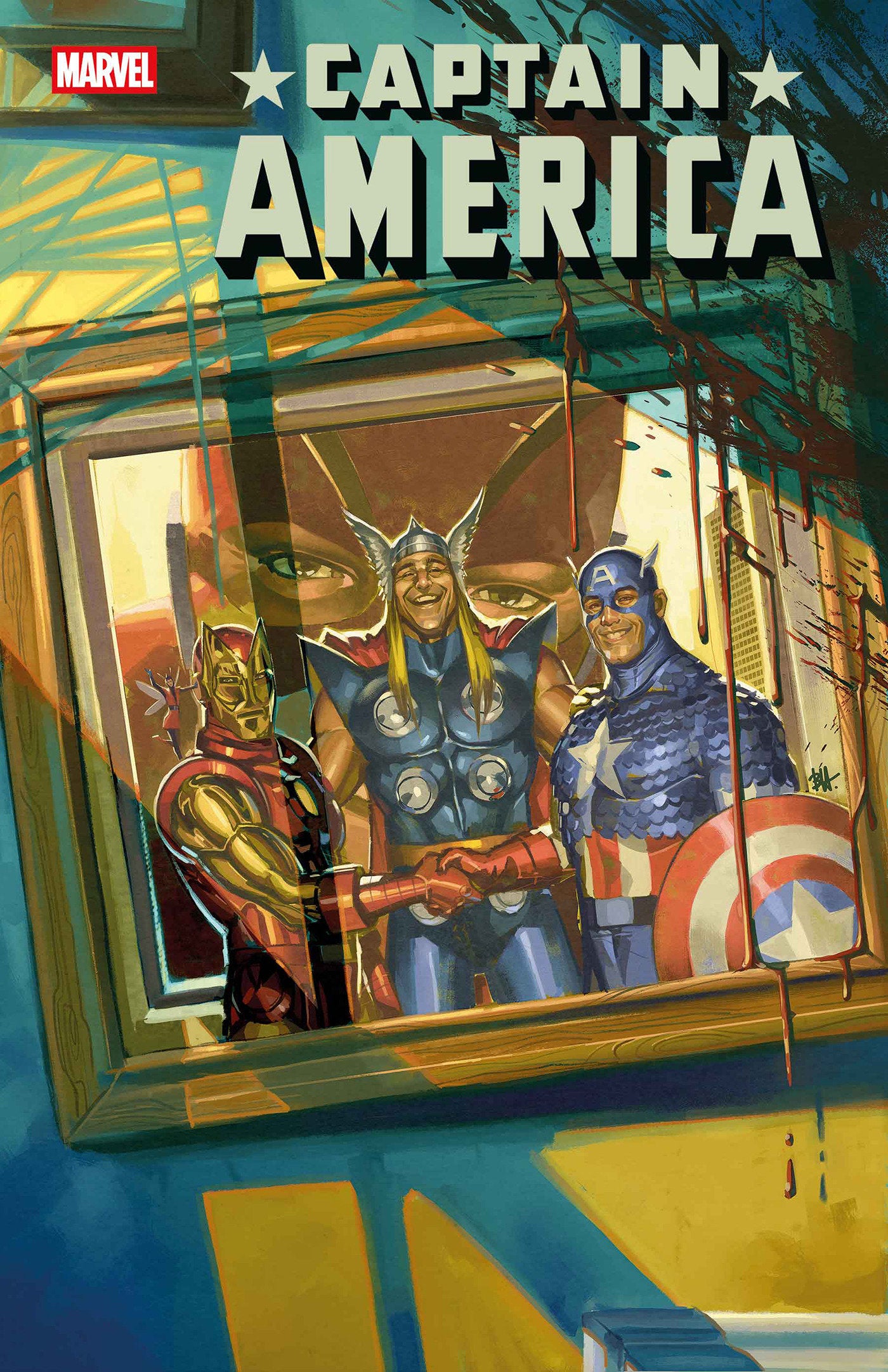 Captain America #5 Ben Harvey Main