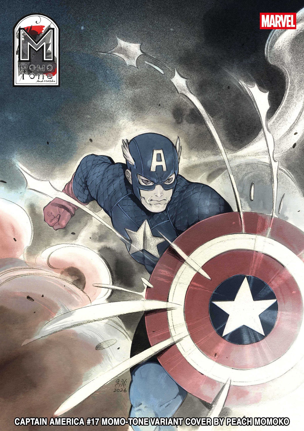 Captain America #17 Peach Momoko Momo Tone
