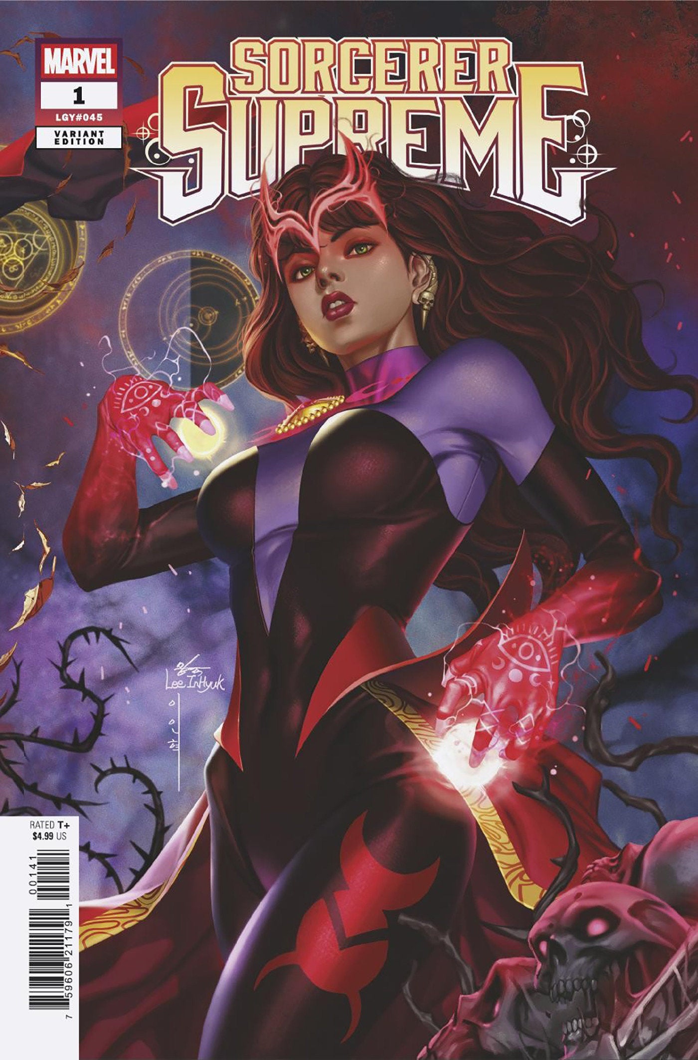 Sorcerer Supreme #1 Inhyuk Lee 3 Part Connecting