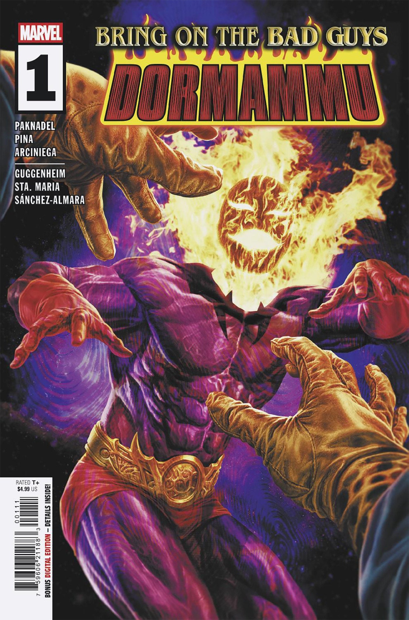 Bring On The Bad Guys: Dormammu #1 Lee Bermejo Main Cover