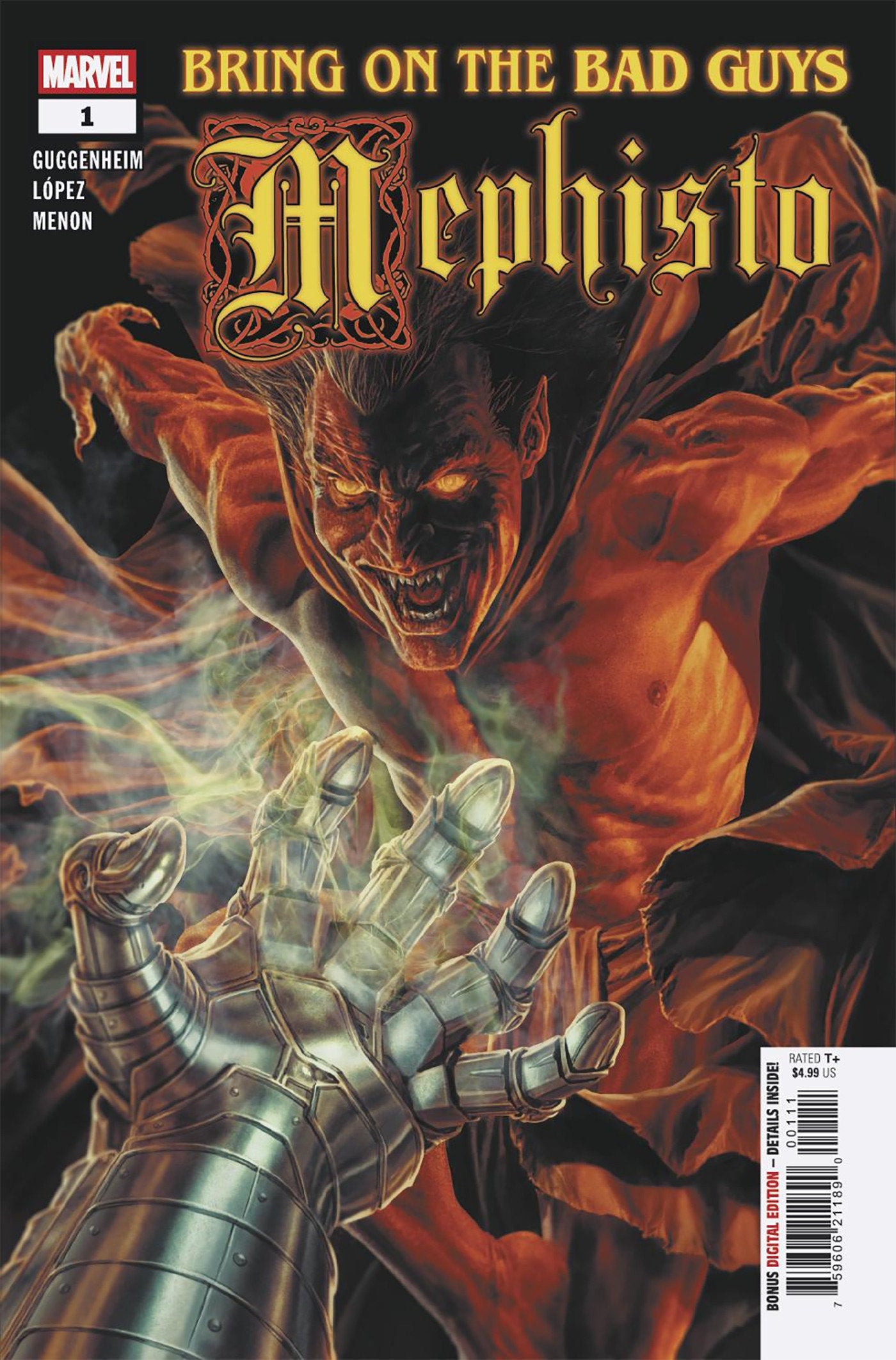 Bring On The Bad Guys: Mephisto #1 Lee Bermejo Main Cover