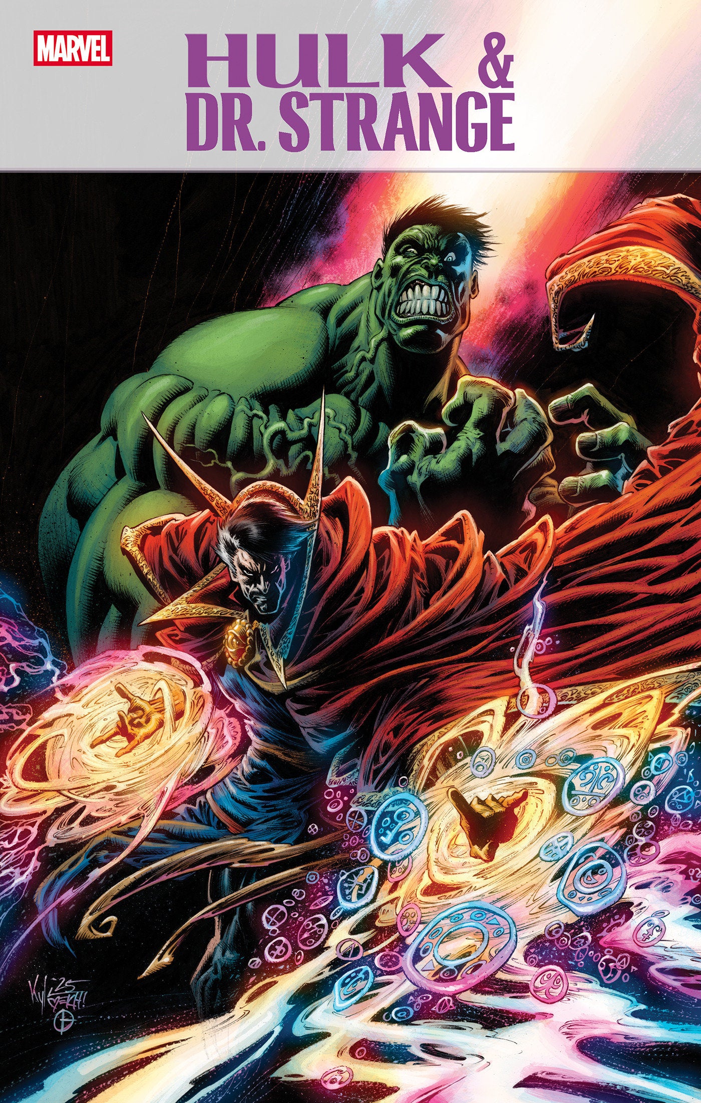 Hulk & Doctor Strange #1 (1:25) Kyle Hotz (05/21/2025)