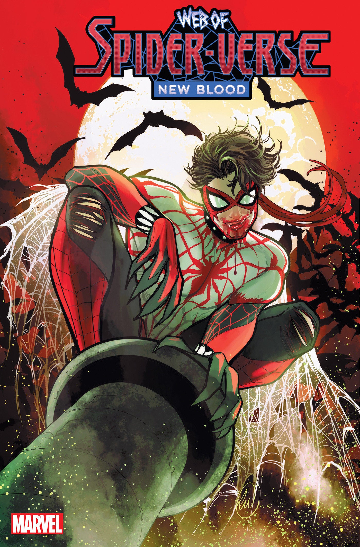 Web Of Spider Verse: New Blood #1 Lucas Werneck