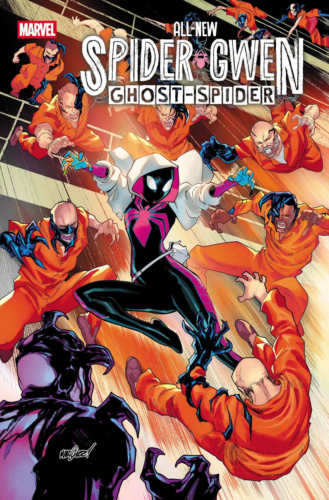 All New Spider Gwen: The Ghost Spider #4 David Marquez Main (11/19/25)