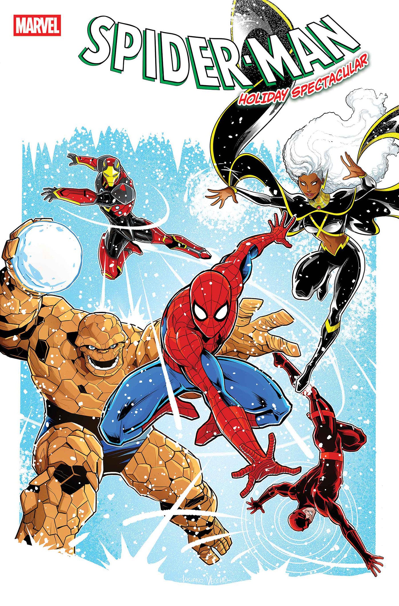Spider-Man: Holiday Spectacular #1 Luciano Vecchio Main