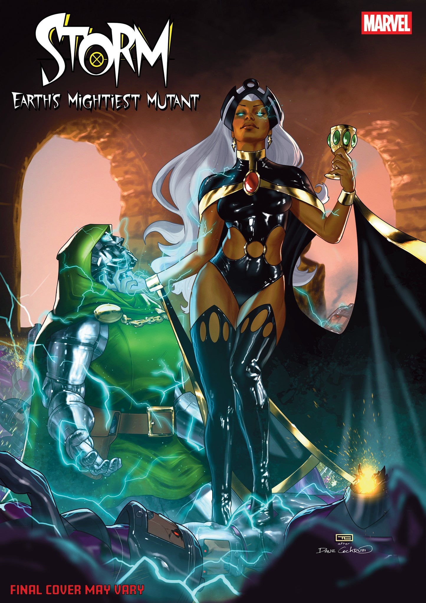 Storm: Earth's Mightiest Mutant #2 Taurin Clarke Doom Homage