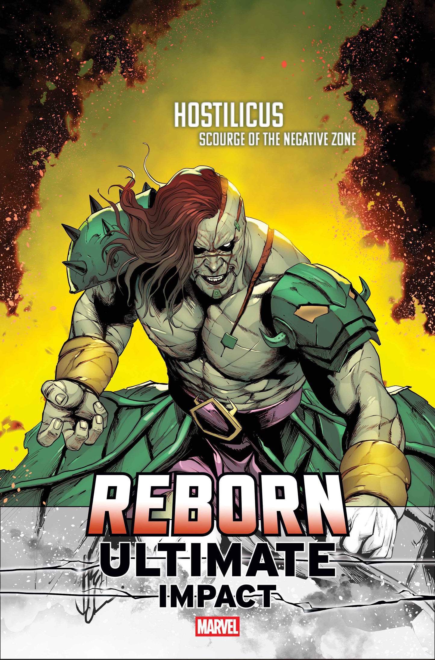 Ultimate Impact: Reborn #1 Stefano Caselli Hostilicus First Appearance