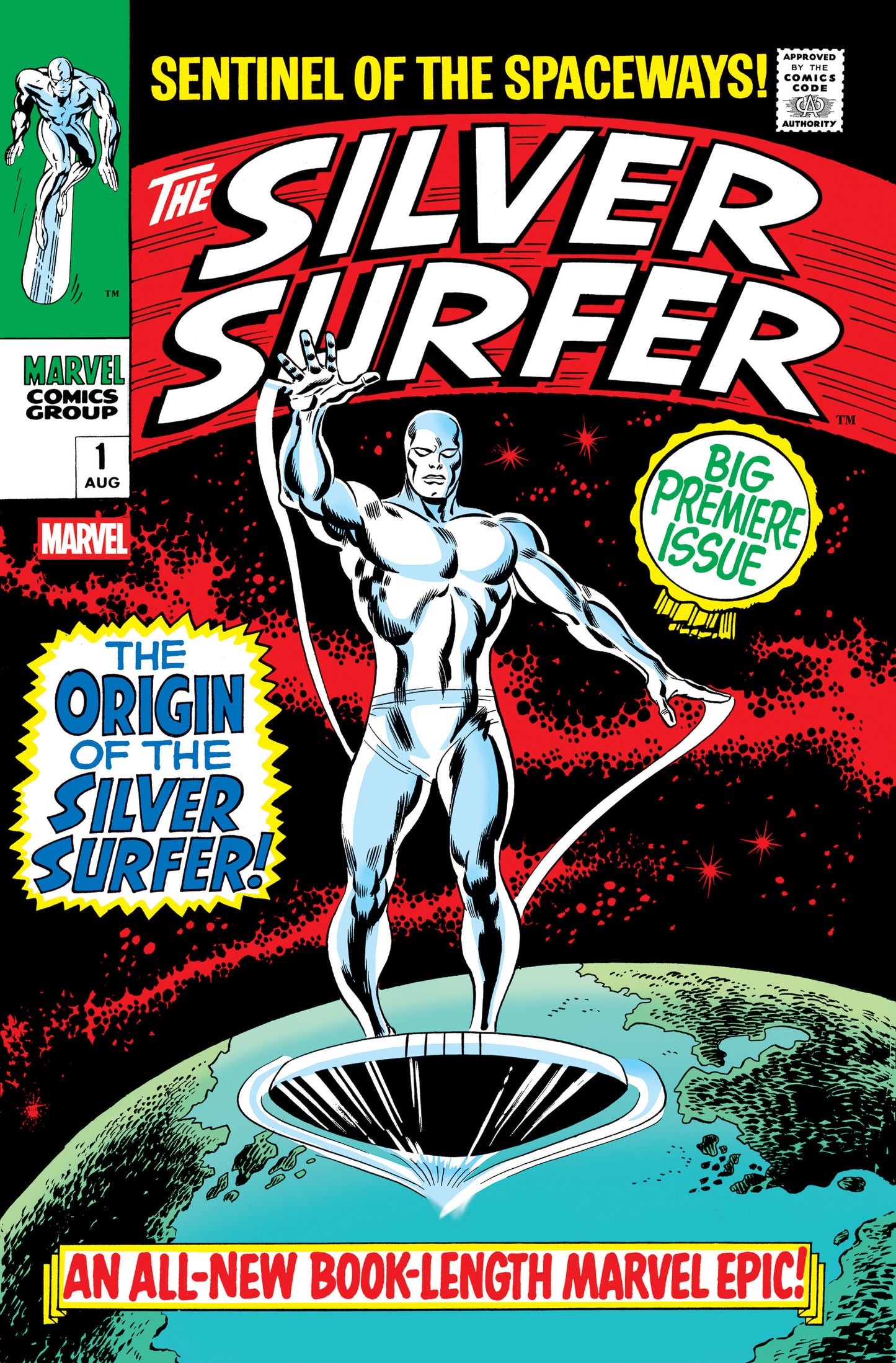 Silver Surfer #1 Facsimile Edition FOIL