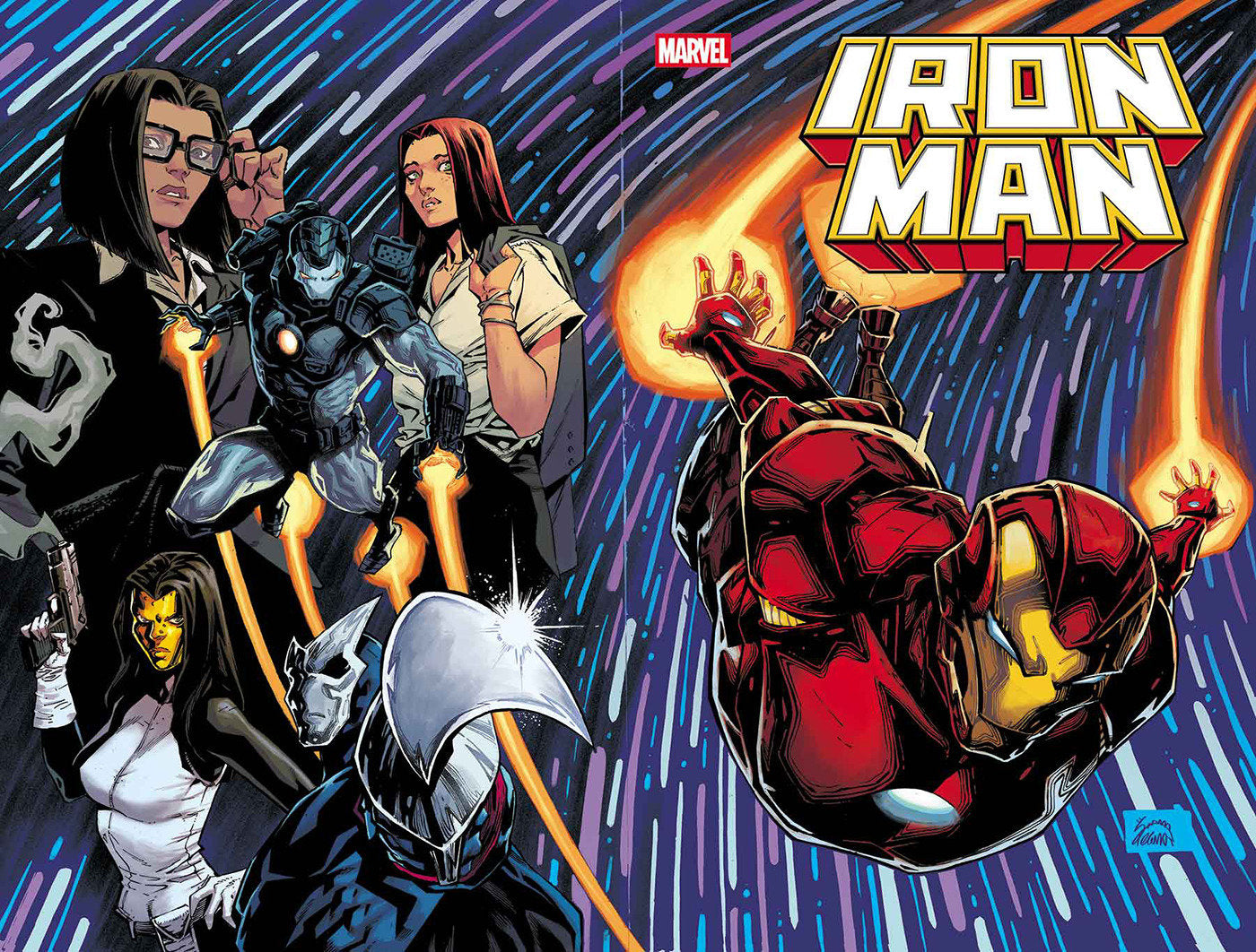 Iron Man #1 Ryan Stegman Main