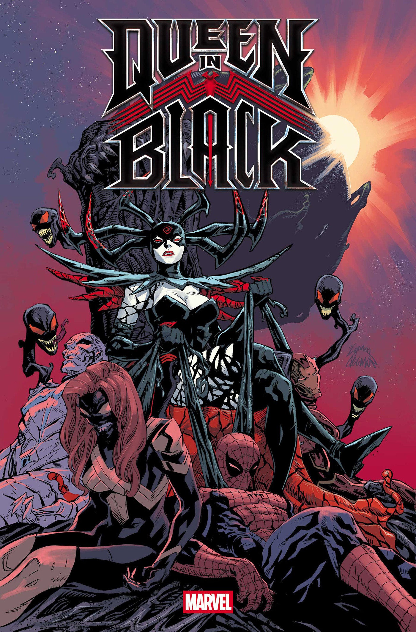 Queen In Black #1 Ryan Stegman Main