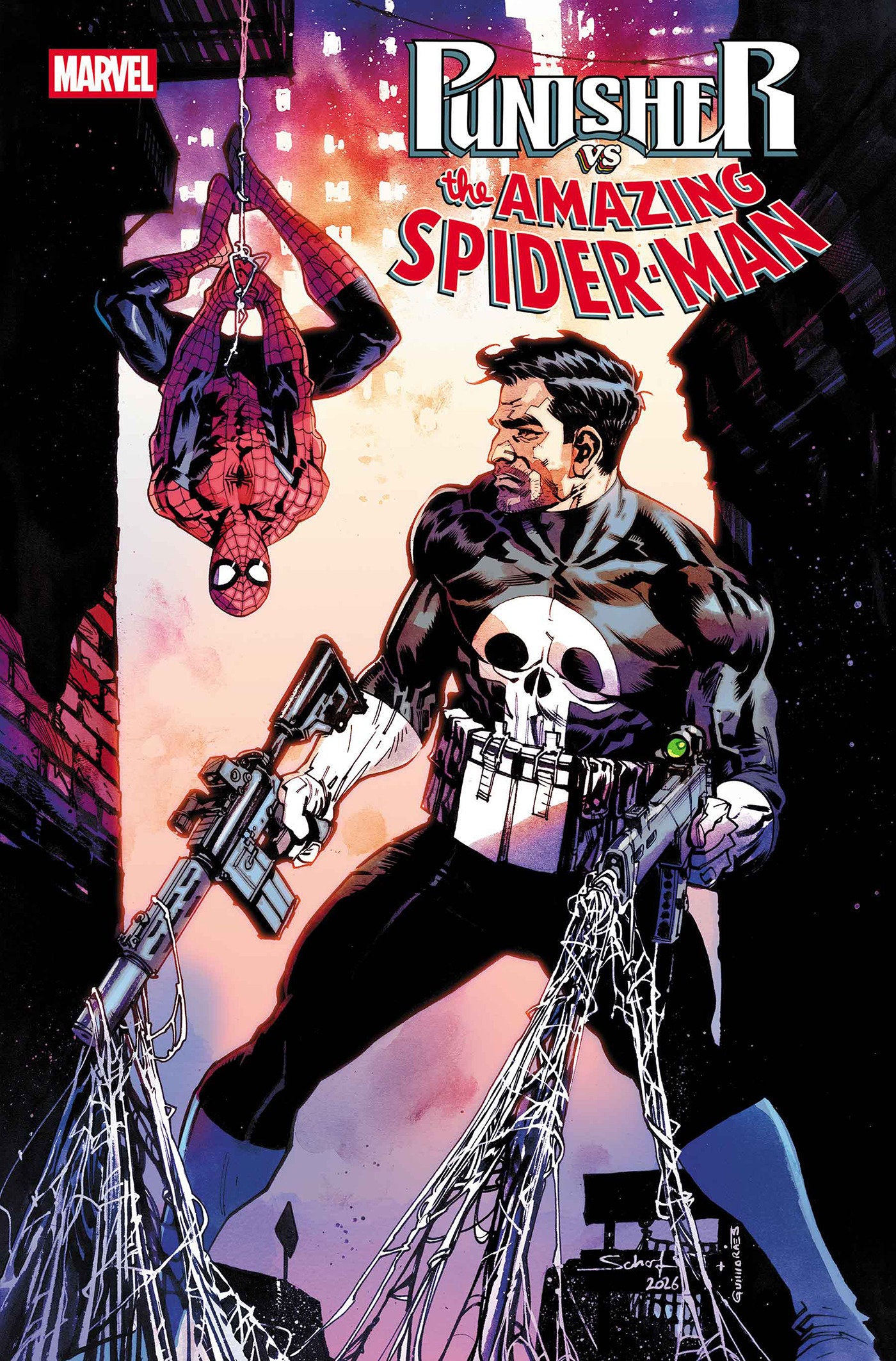 Punisher vs. Spider-Man #1 Jonas Scharf Main