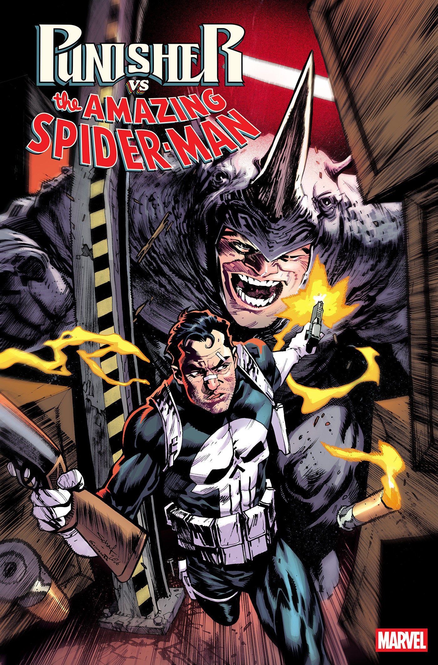 Punisher vs. Spider-Man #3 Jonas Scharf Main