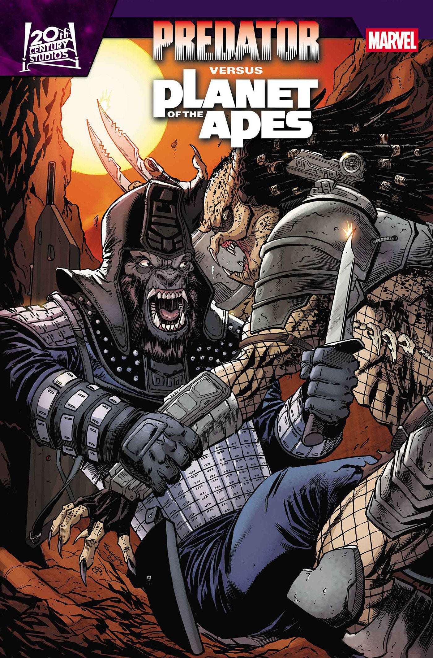 Predator vs. The Planet Of The Apes #1 Tim Seeley