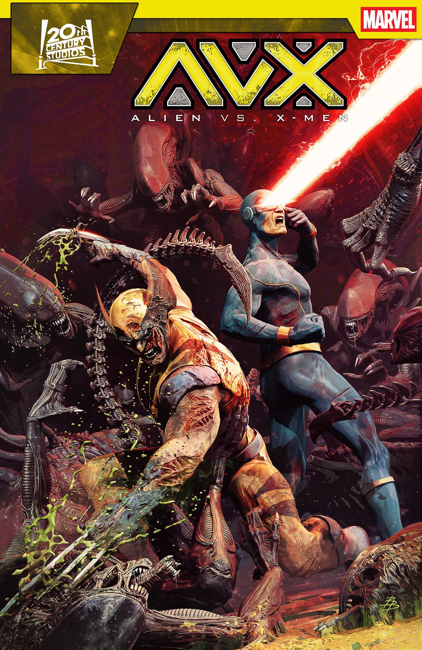 Alien vs. X-Men #1 Bjorn Barends