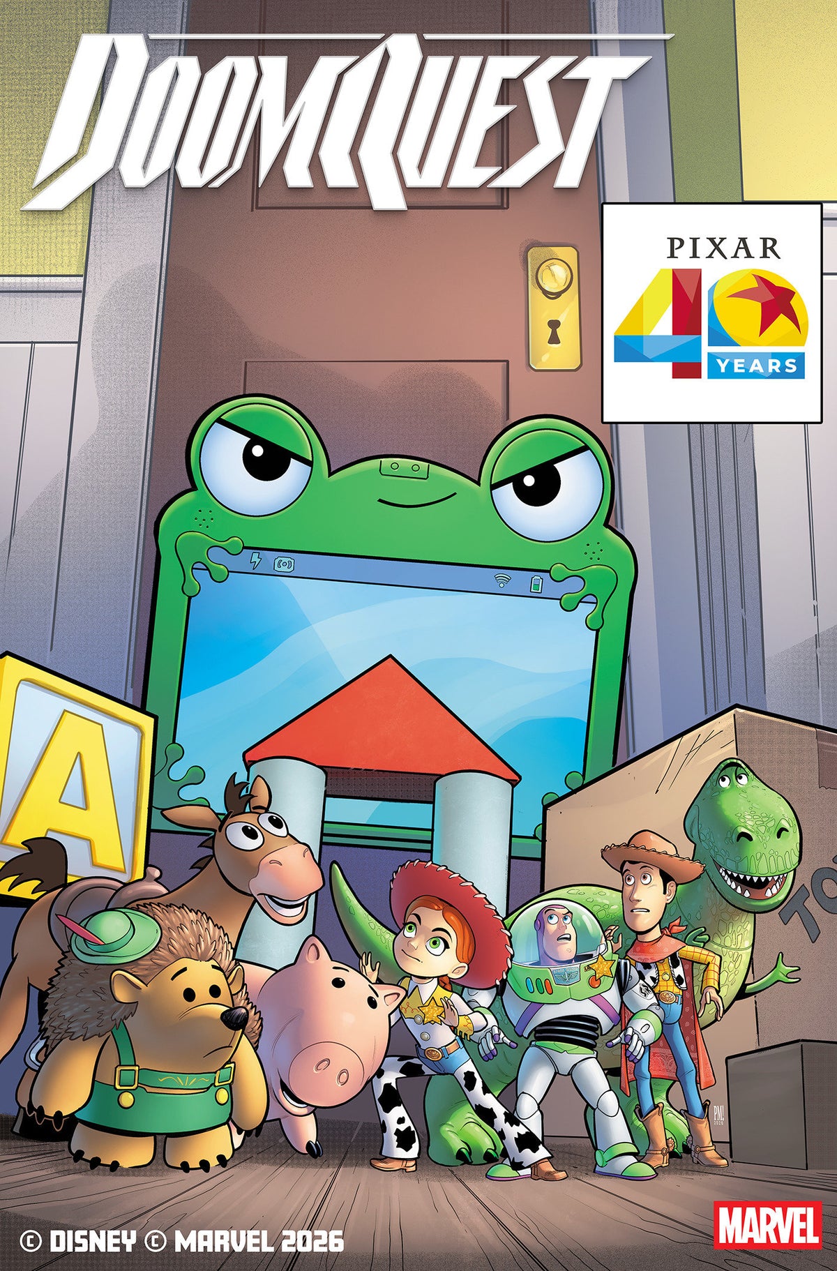 Doomquest #4 Paco Medina Pixar 40th