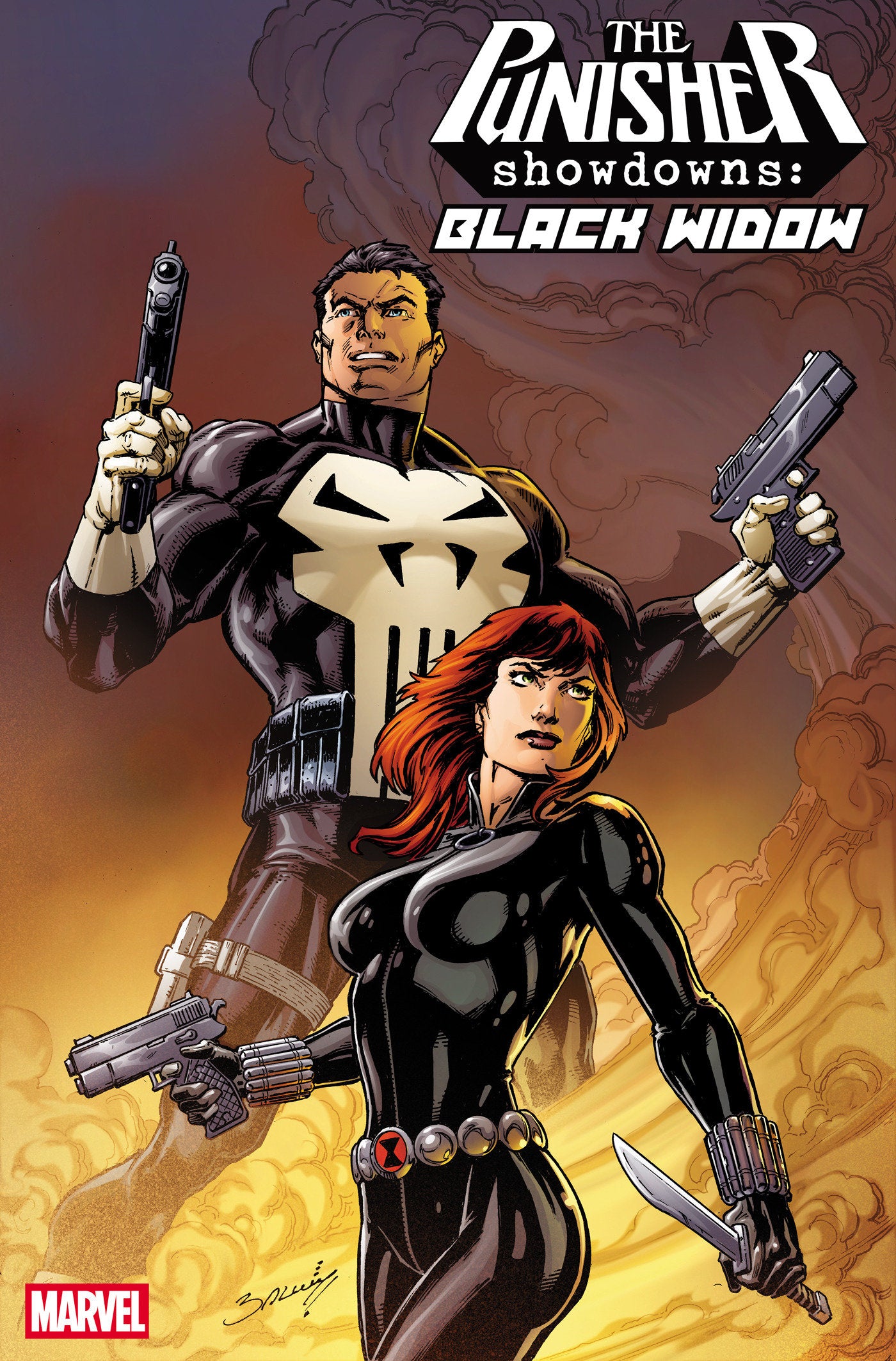Punisher Showdowns: Black Widow #1 Mark Bagley