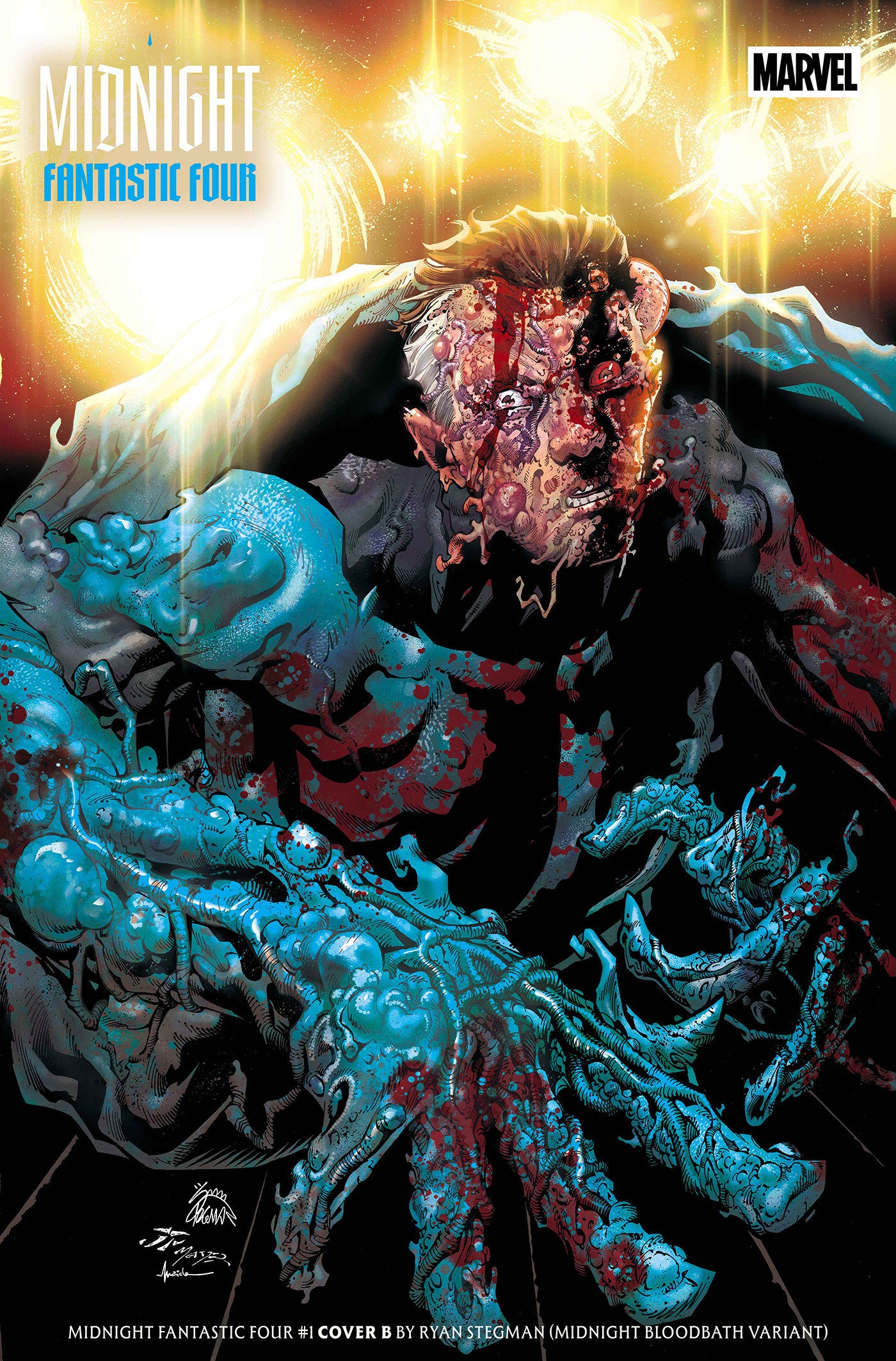 Midnight Fantastic Four #1 Ryan Stegman Midnight Bloodbath