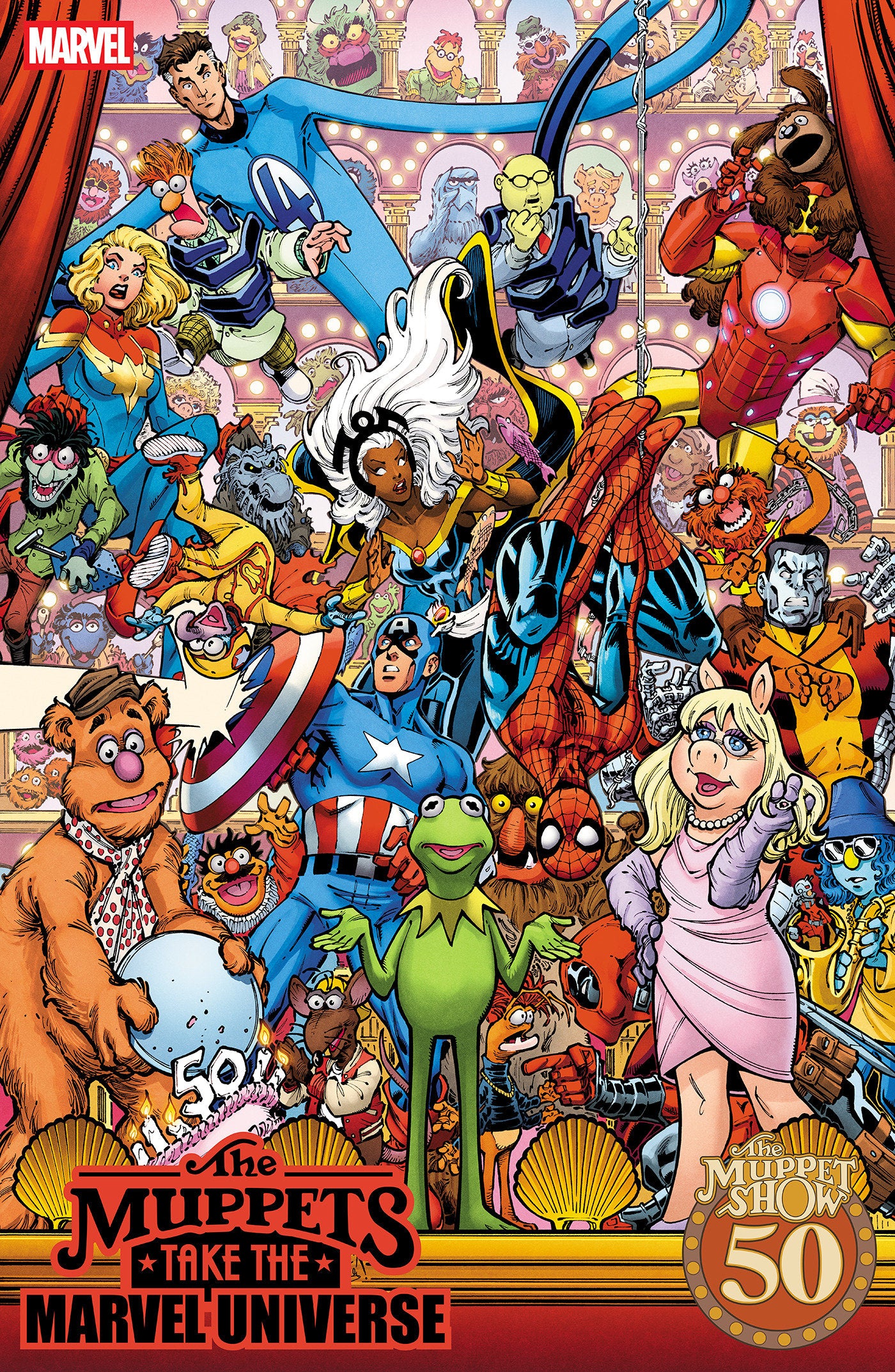 Muppets Take On The Marvel Universe #1 Todd Nauck Muppet Show
