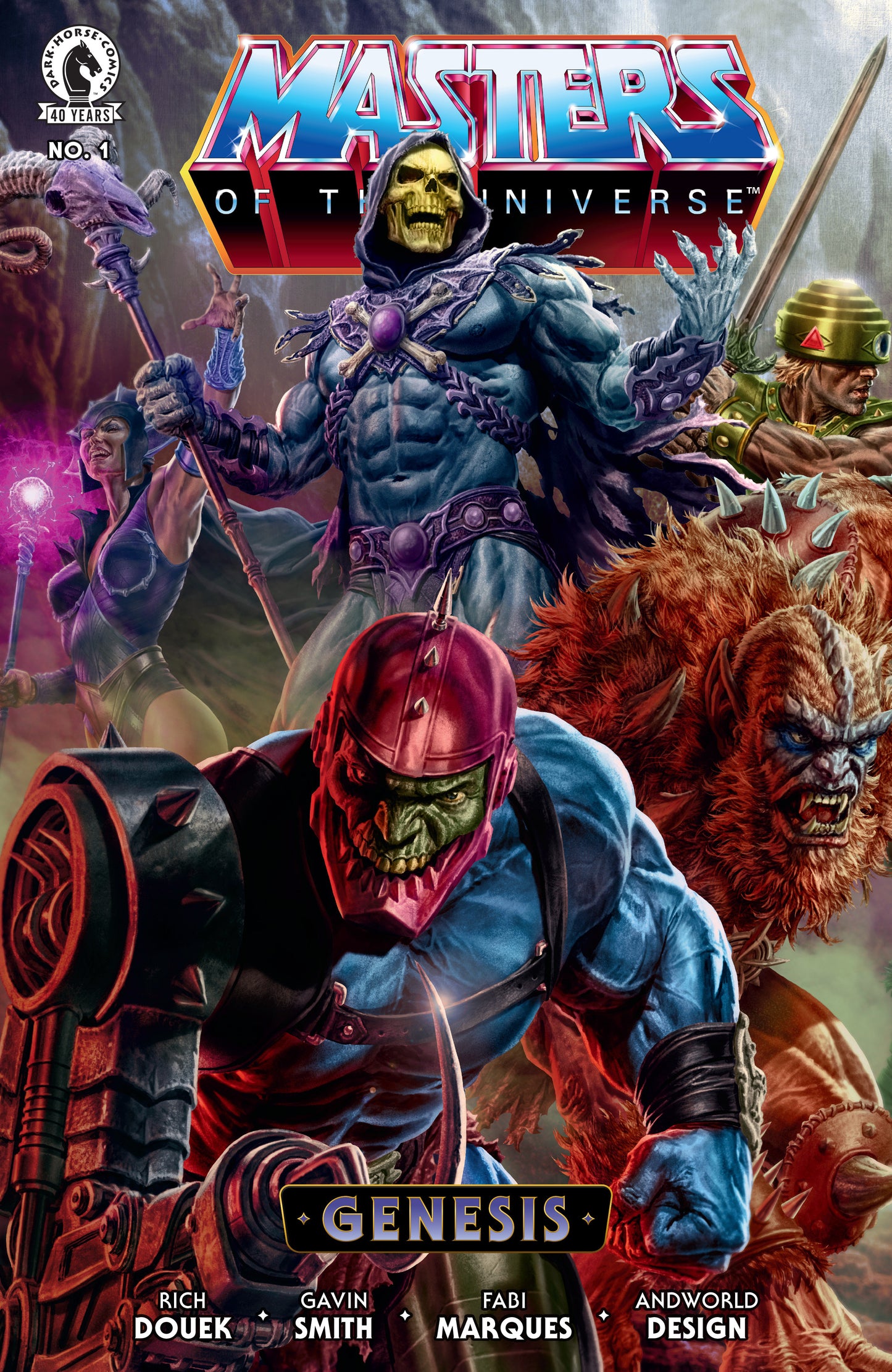 Masters Of The Universe: Genesis #1 (Cover B) Lee Bermejo