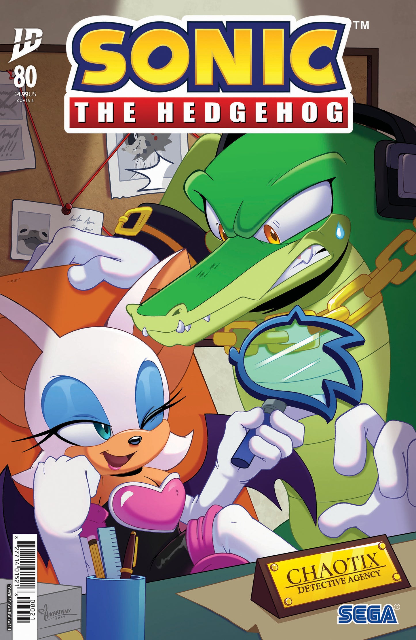 Sonic The Hedgehog #80 Variant B