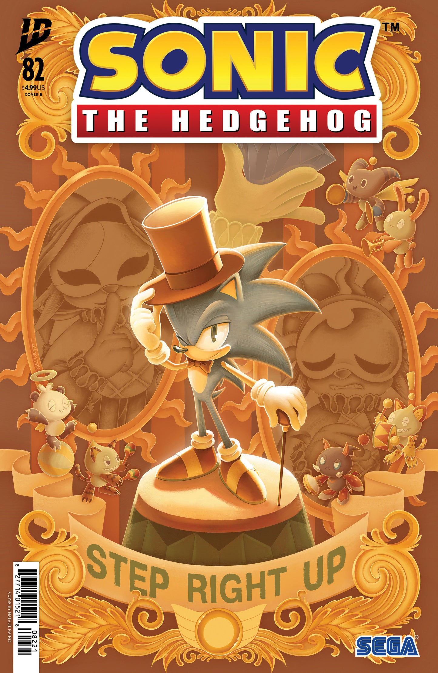 Sonic The Hedgehog #82 Cover B Natalie Haines