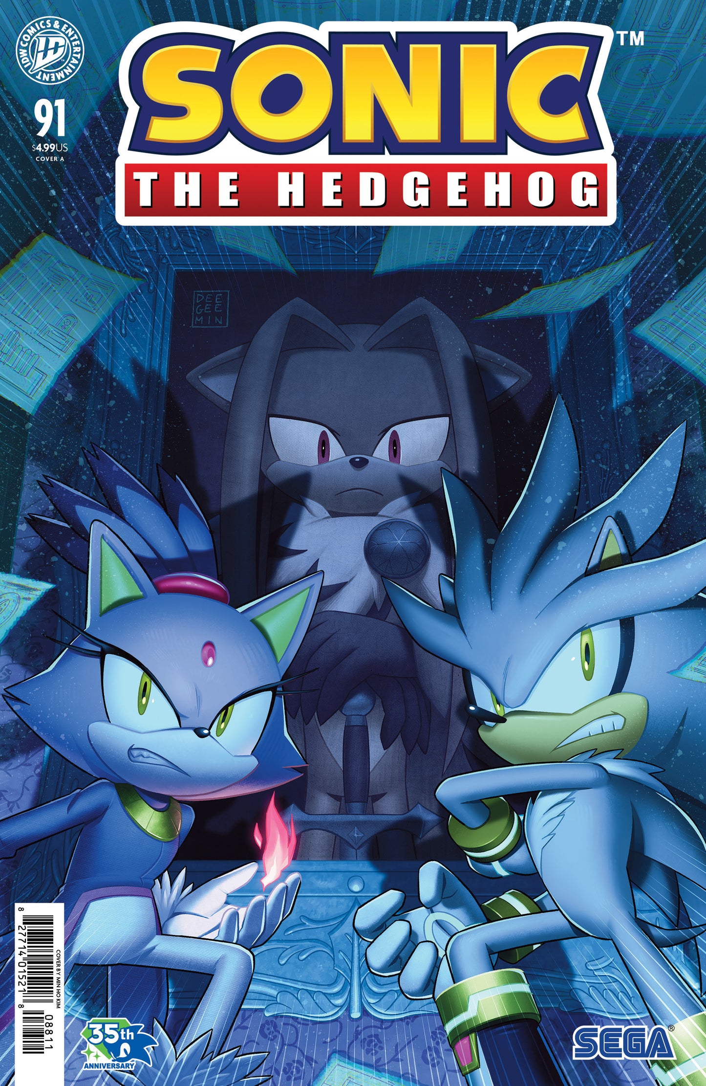 Sonic The Hedgehog #91 Cover A Min Ho Kim