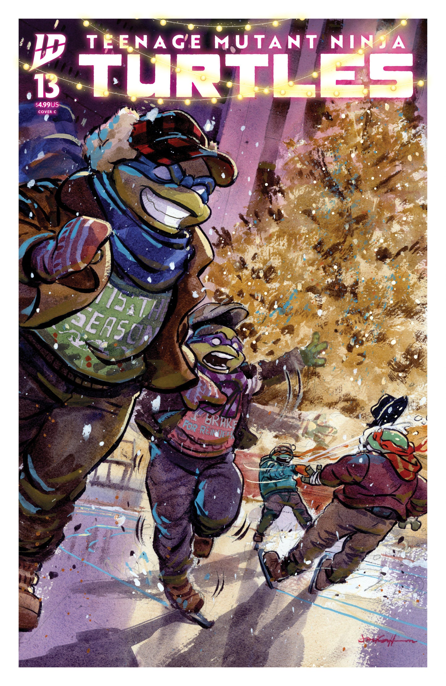 Teenage Mutant Ninja Turtles #13 Cover C Jared Cullum