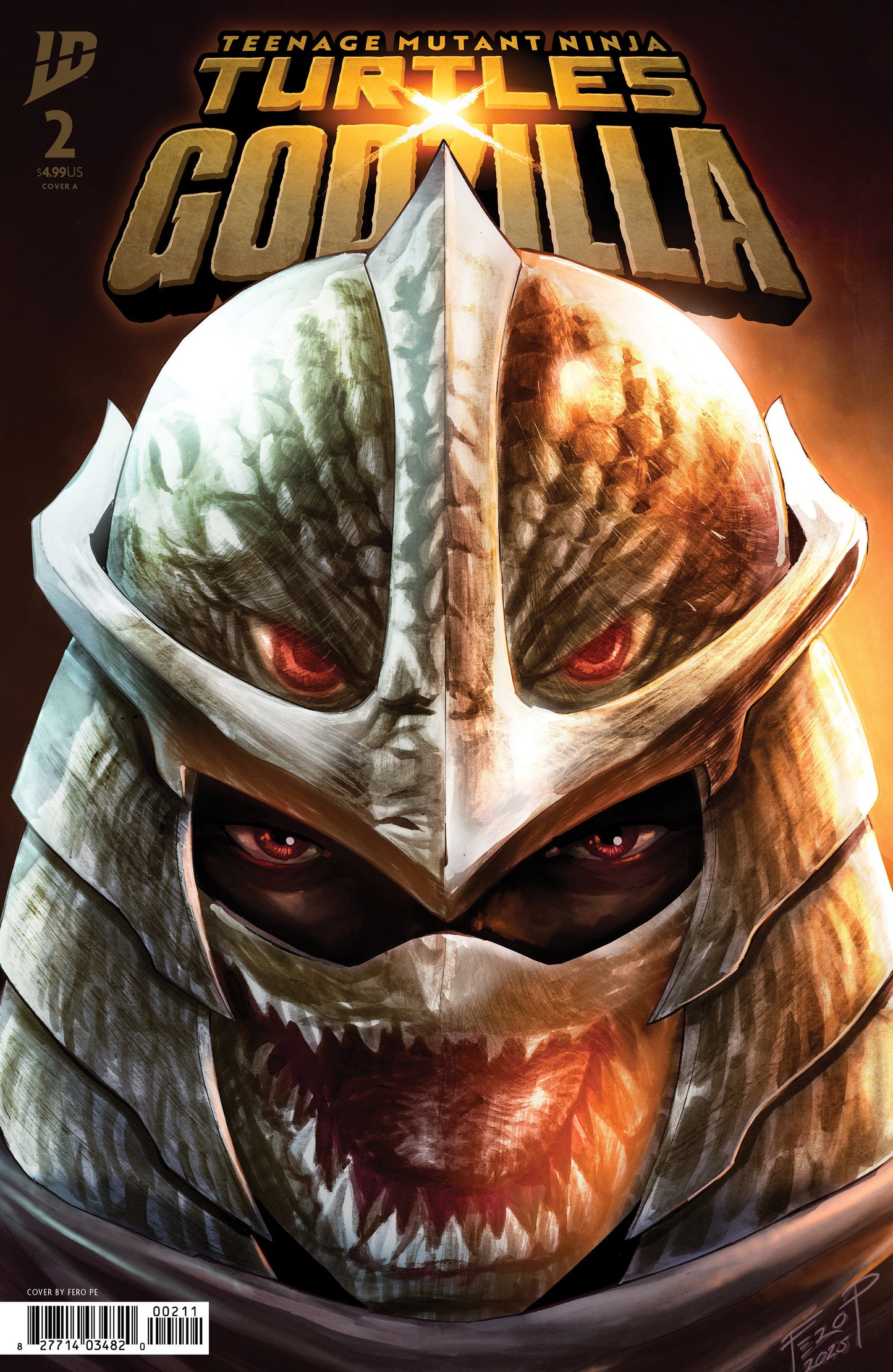 Teenage Mutant Ninja Turtles X Godzilla #2 Cover A