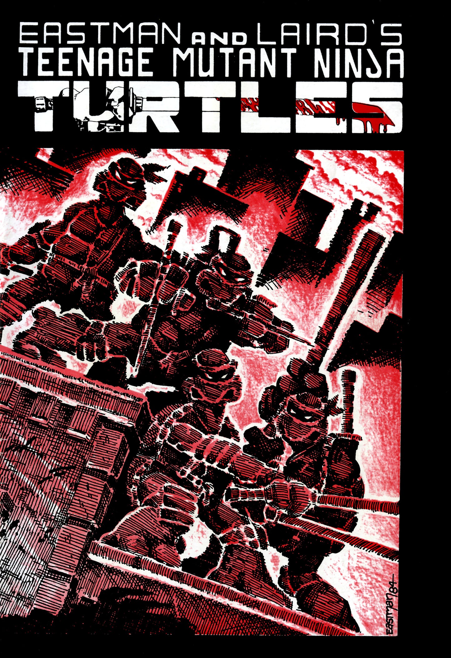 Eastman & Laird Teenage Mutant Ninja Turtles: Mirage Facsimile #1 FOIL