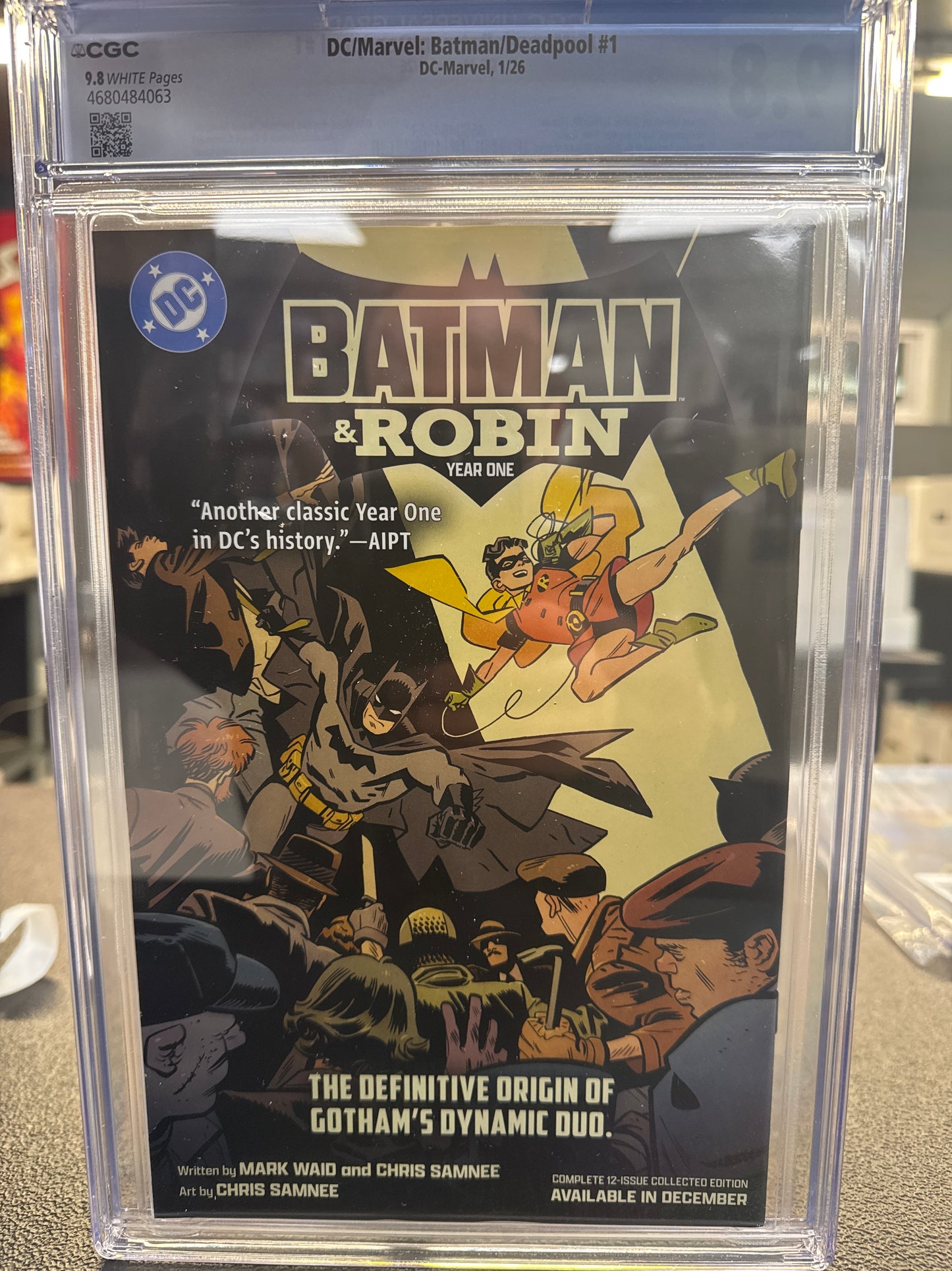 DC/Marvel Batman/Deadpool #1 CVR A Dan Mora CGC 9.8