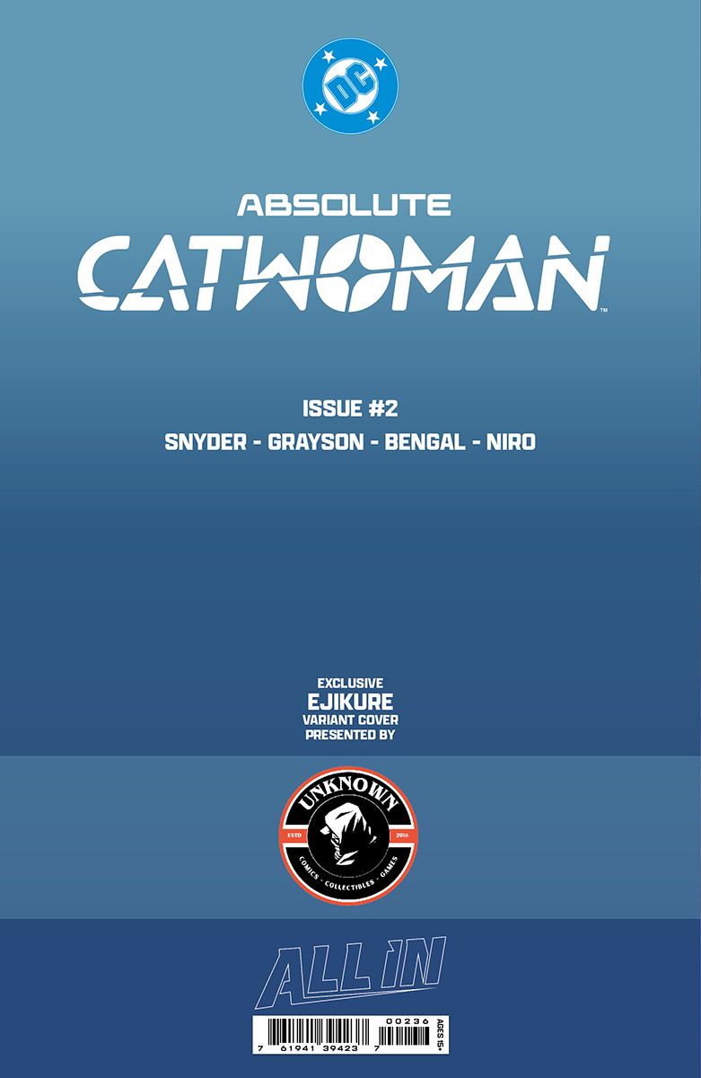ABSOLUTE CATWOMAN #2 EJIKURE EXCLUSIVE VAR