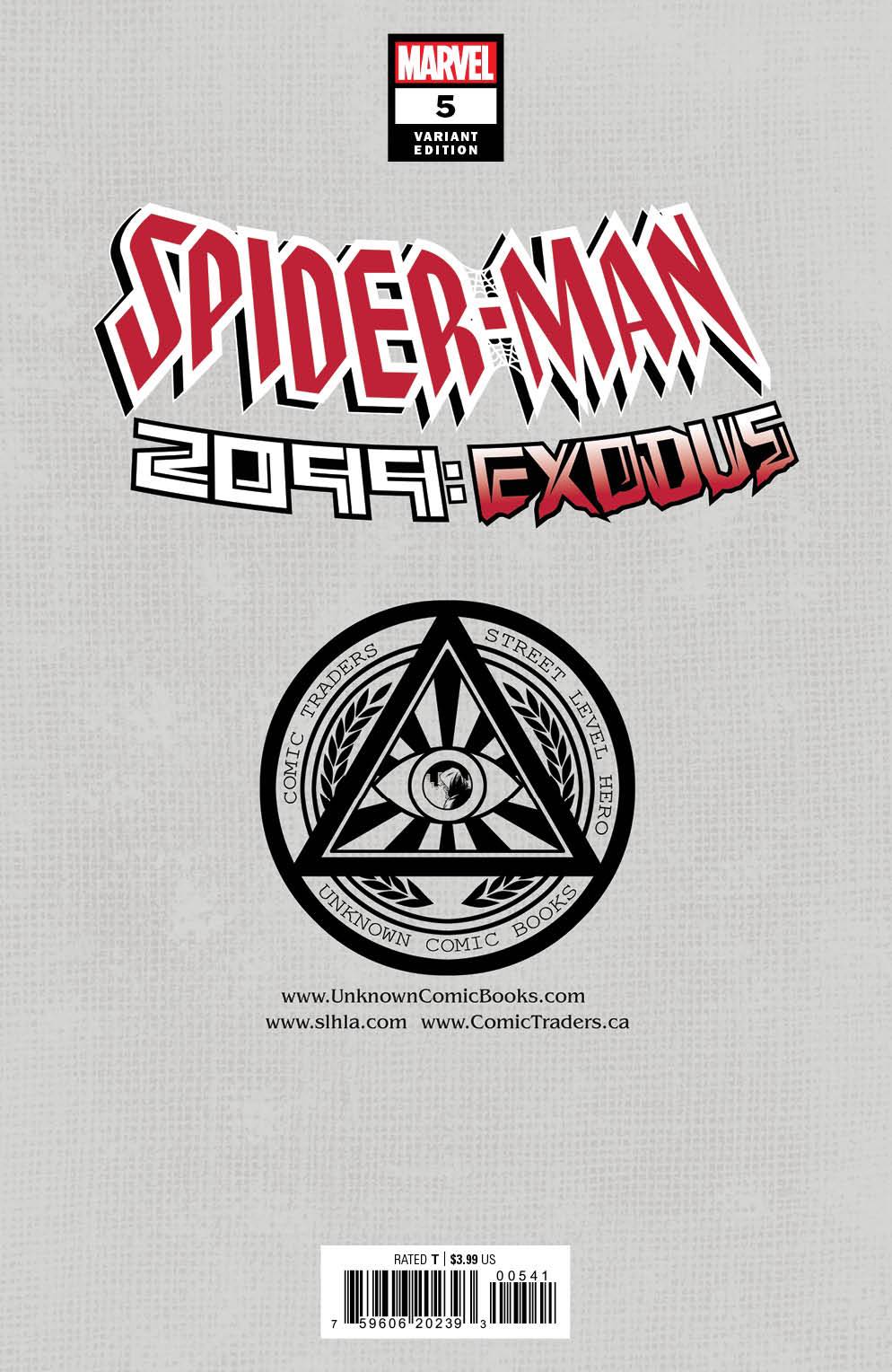 Spider-Man 2099: Exodus #5 Unknown Comics Alan Quah Exclusive Var
